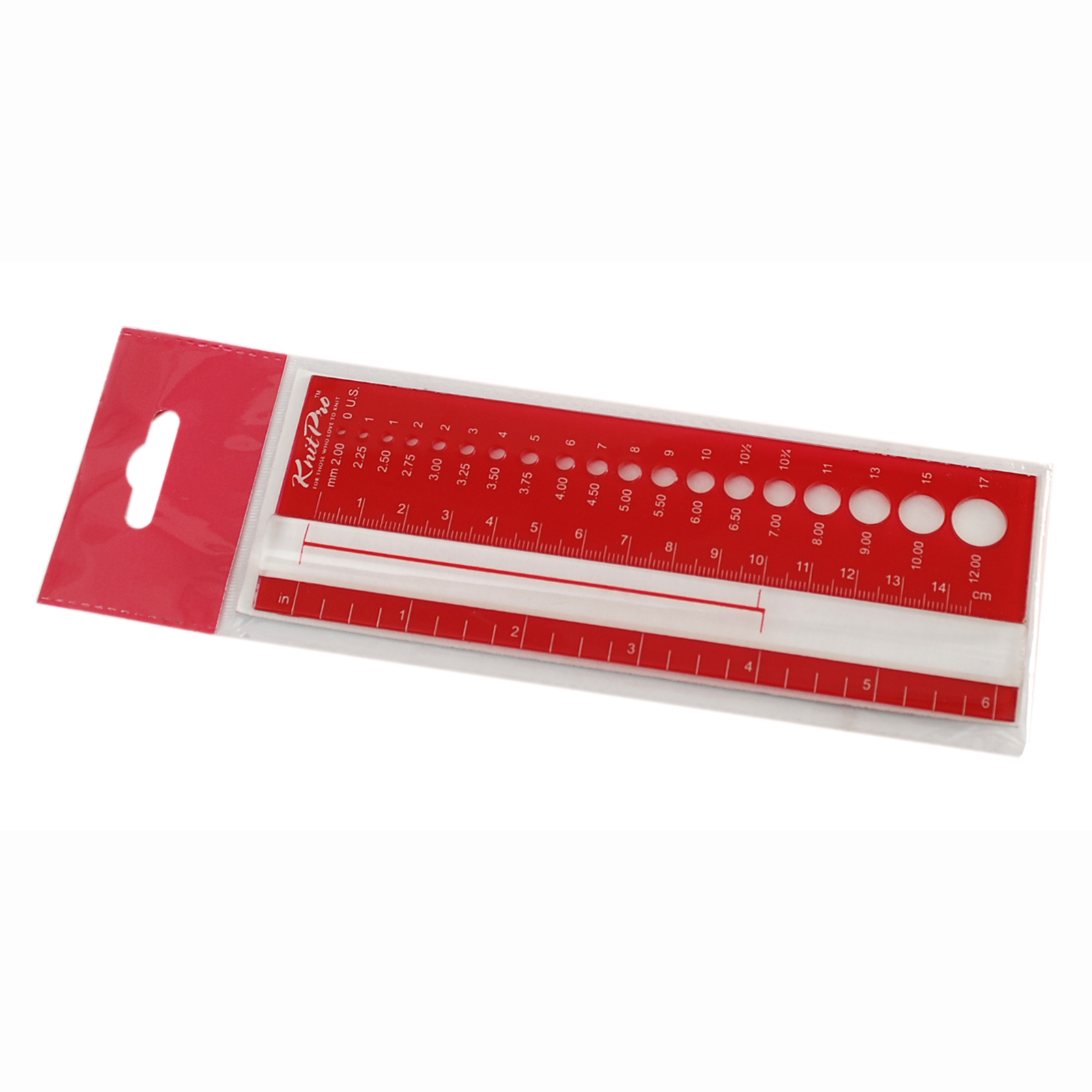 KnitPro 10701 Naaldendiktemeter Rechthoek oud ontwerp - STUK