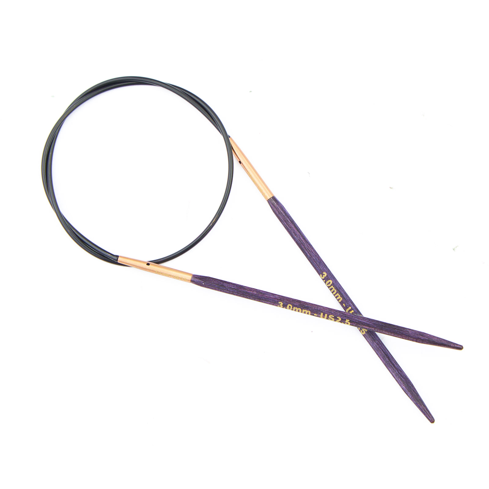 Knitpro 19031 Jádore rondbreinaald 40 cm 3 mm - Kaart