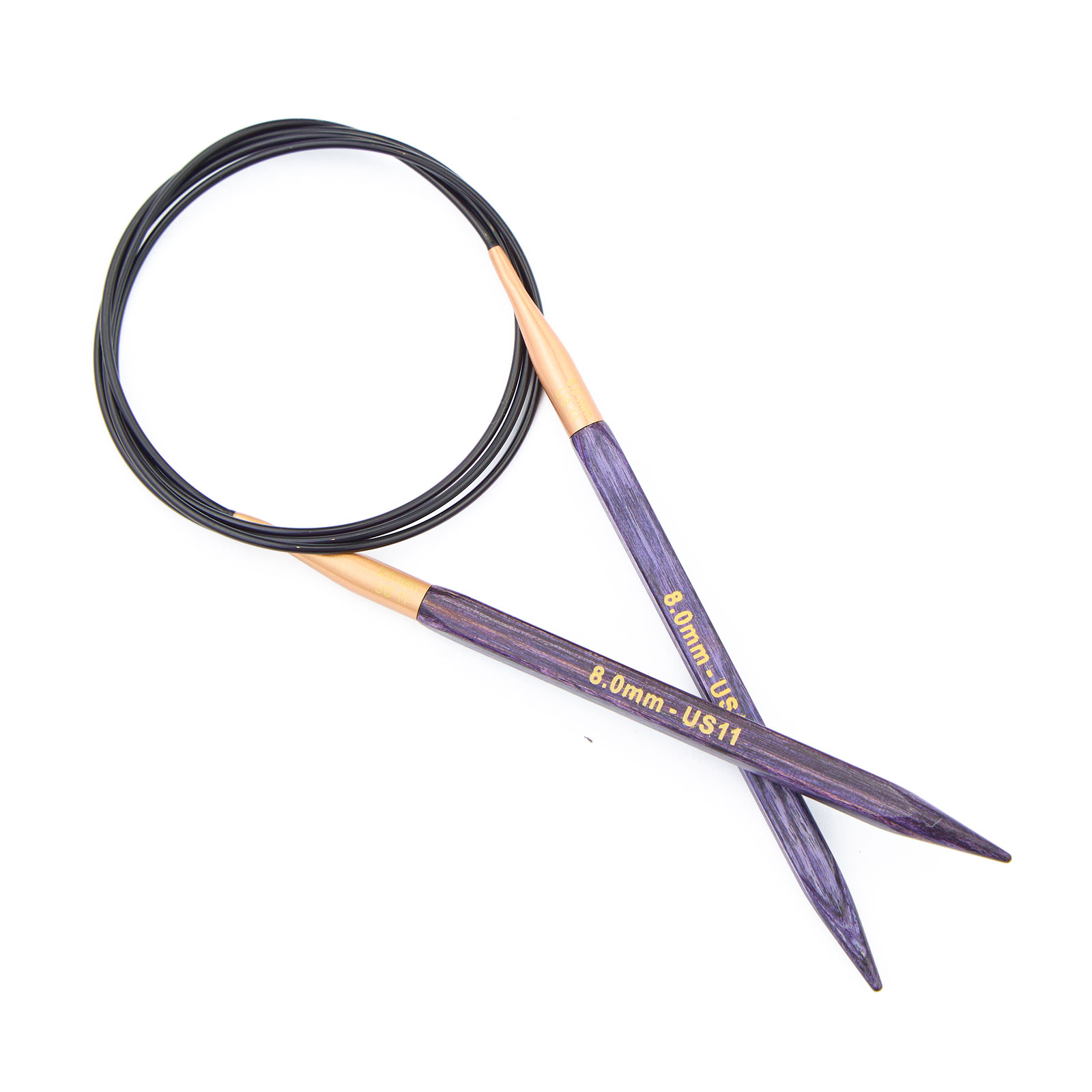 Knitpro 19042 Jádore rondbreinaald 40 cm 8 mm - Kaart