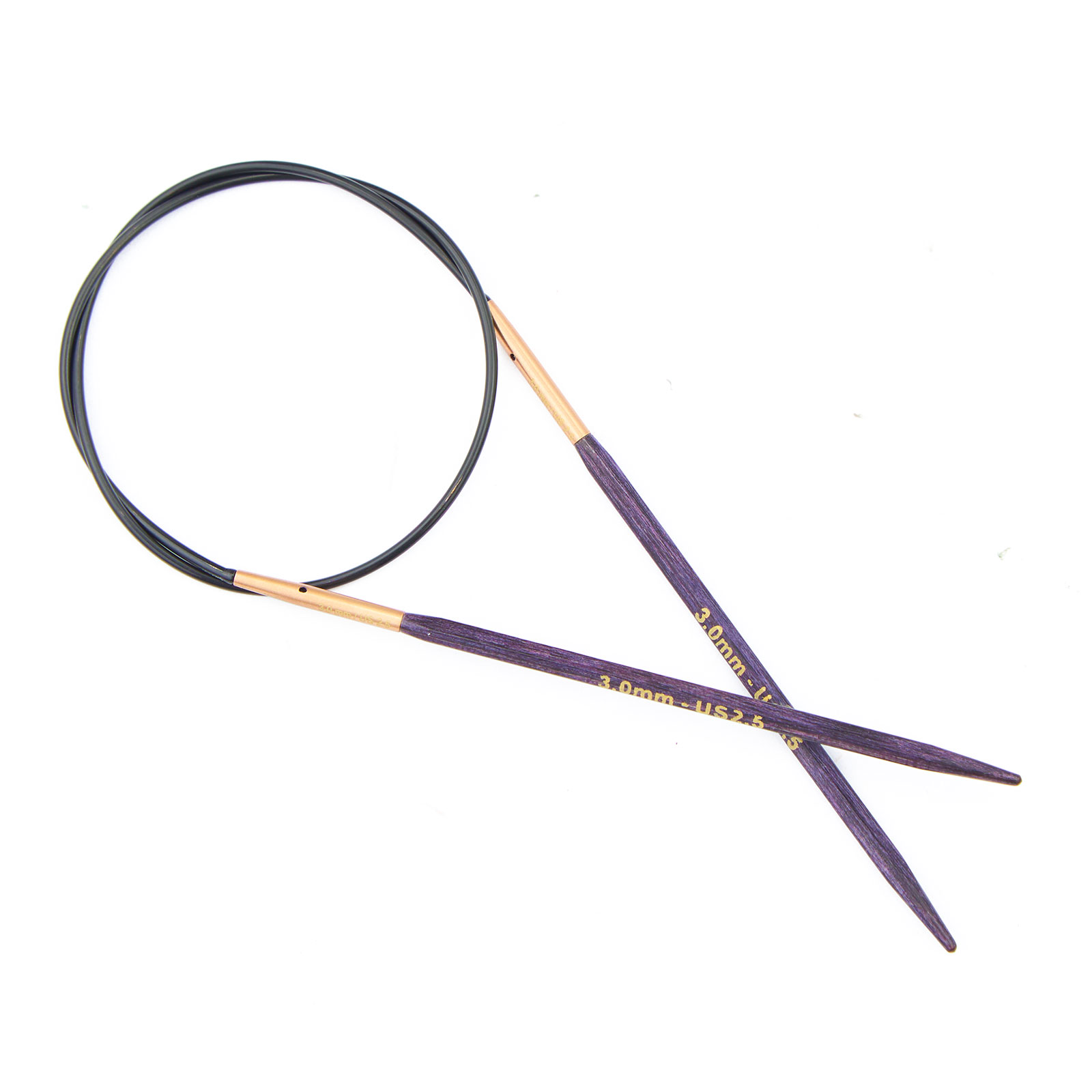 Knitpro 19051 Jádore rondbreinaald 60 cm 3 mm - Kaart