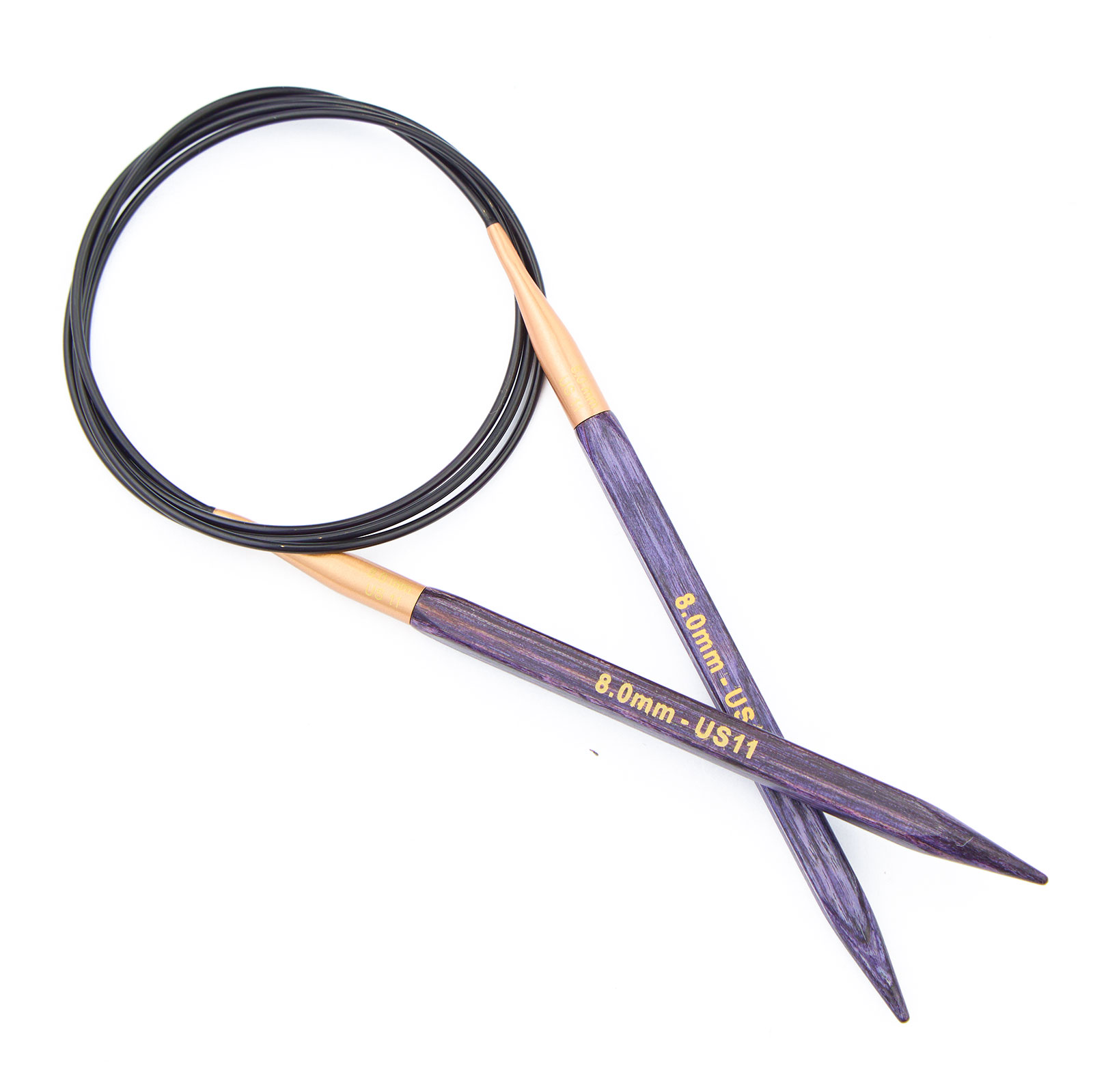 Knitpro 19062 Jádore rondbreinaald 60 cm 8 mm - Kaart