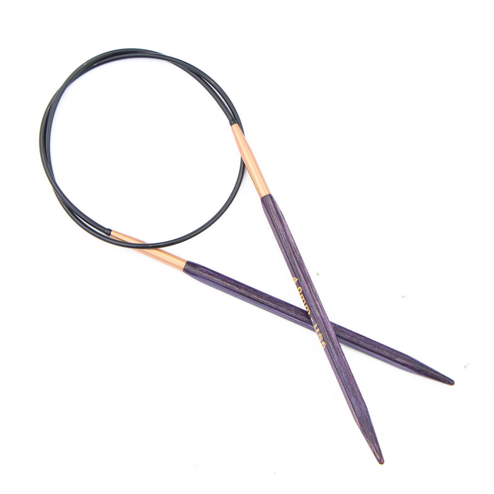 Knitpro 19075 Jádore rondbreinaald 80 cm 4 mm - Kaart