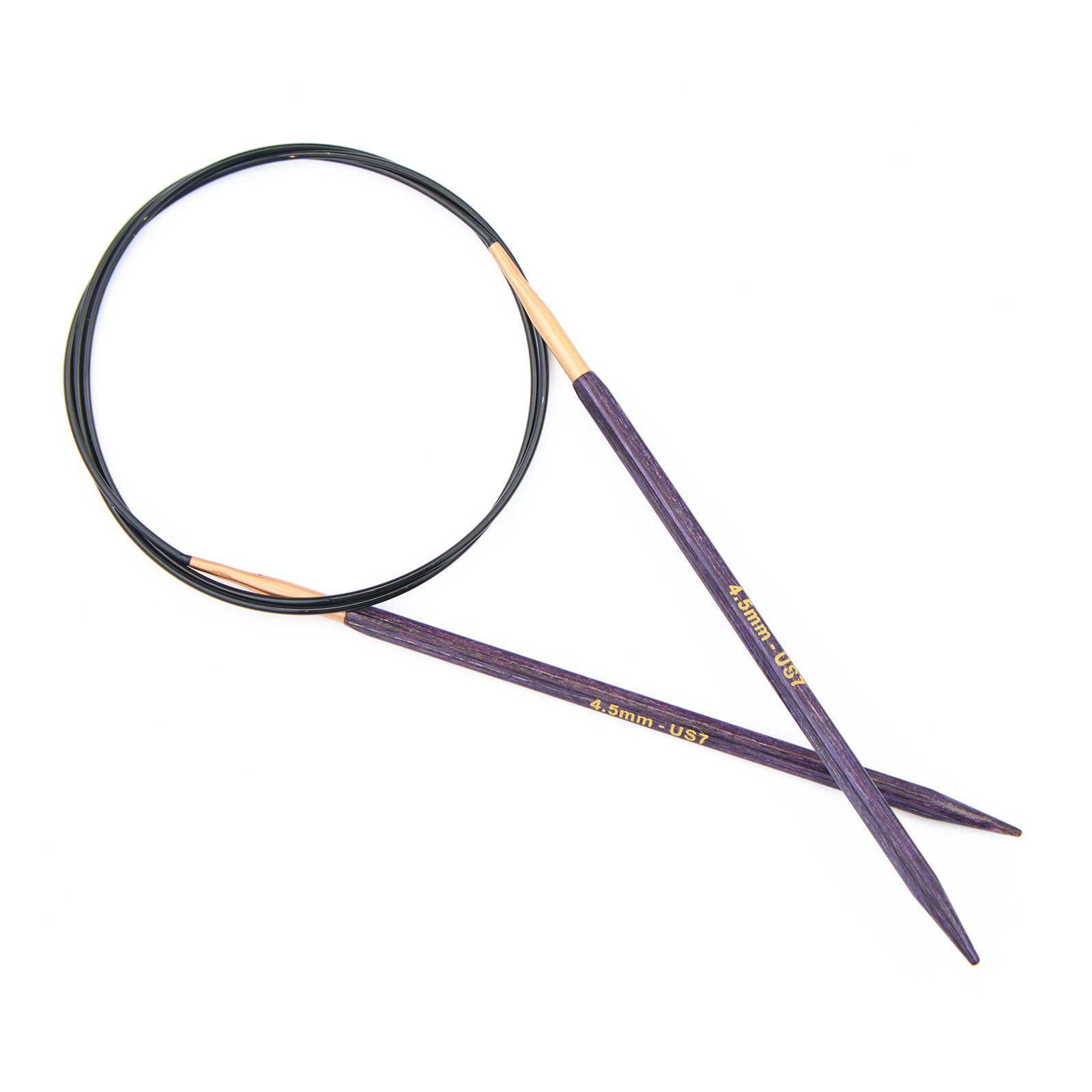 Knitpro 19076 Jádore rondbreinaald 80 cm 4,5 mm - Kaart