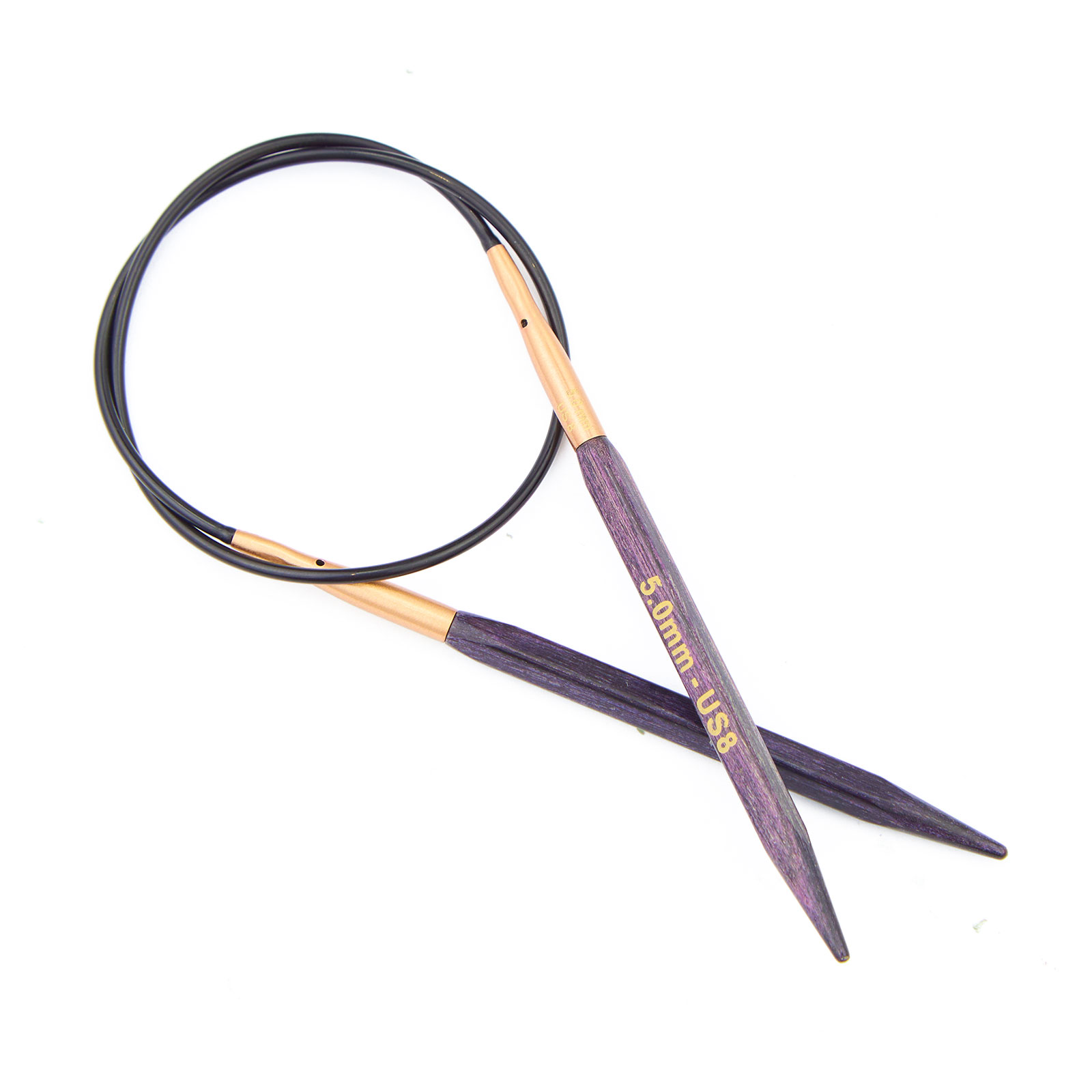 Knitpro 19077 Jádore rondbreinaald 80 cm 5 mm - Kaart