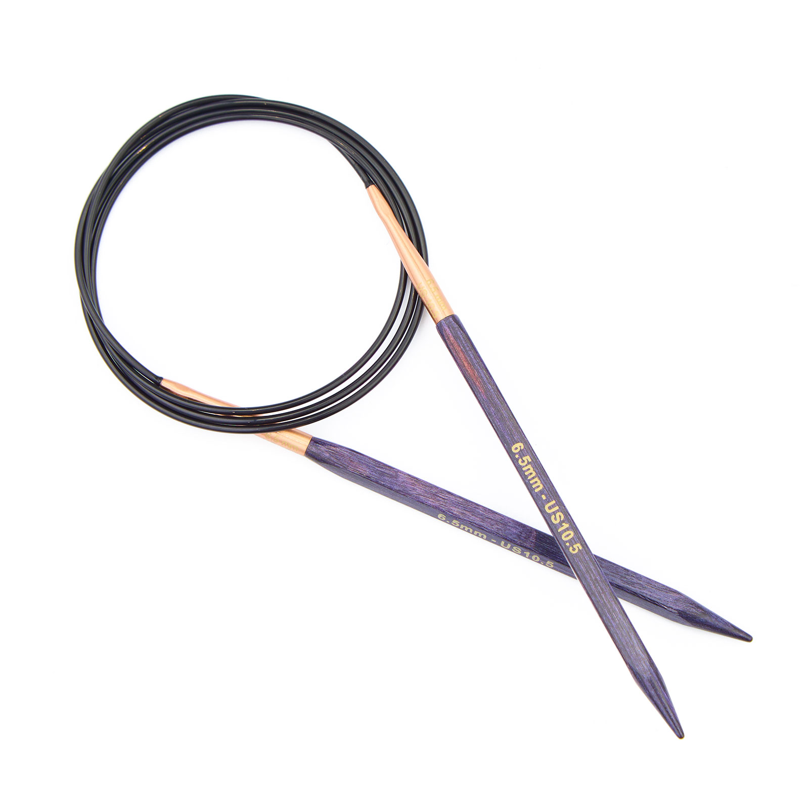 Knitpro 19080 Jádore rondbreinaald 80 cm 6,5 mm - Kaart