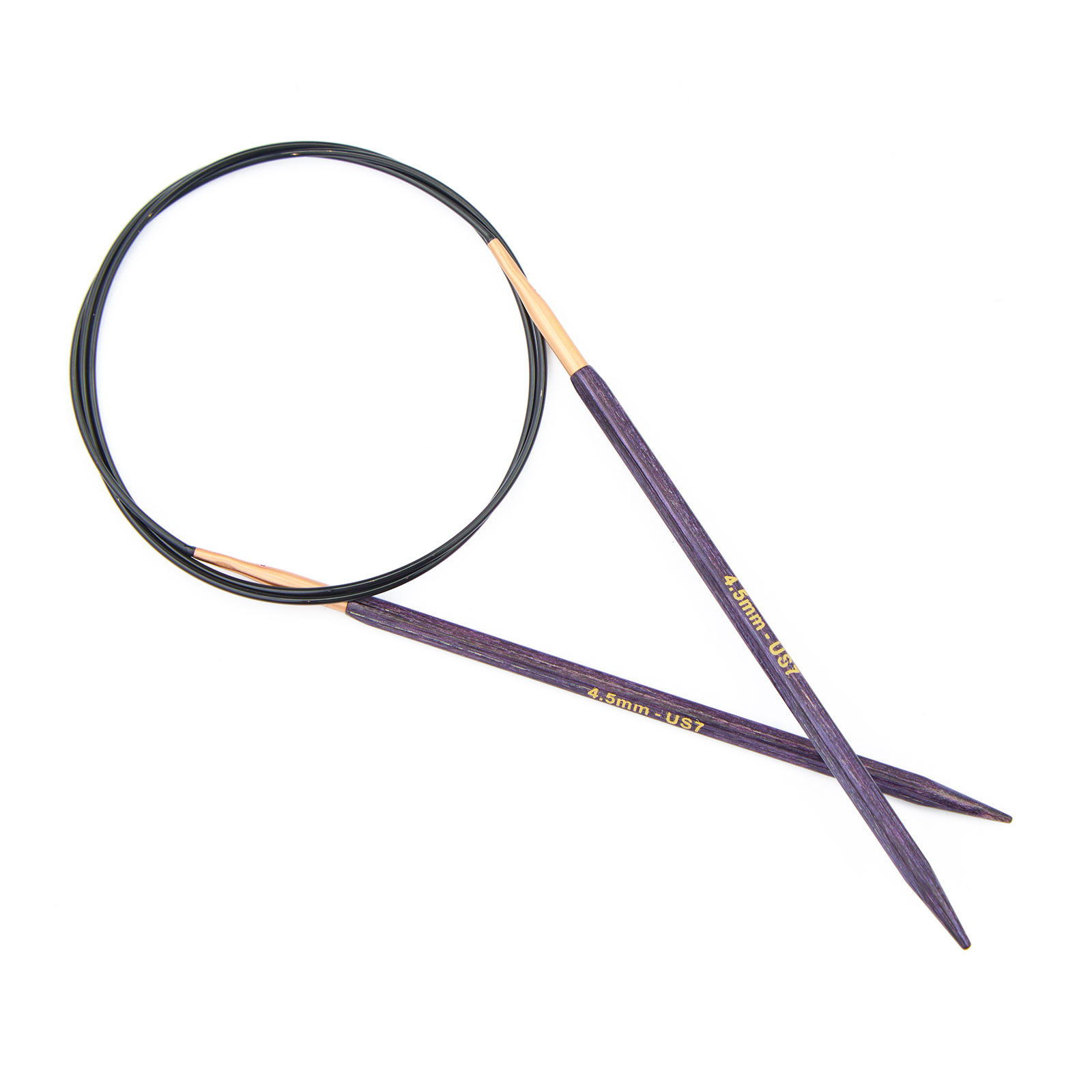 Knitpro 19096 Jádore rondbreinaald 100 cm 4,5 mm - Kaart