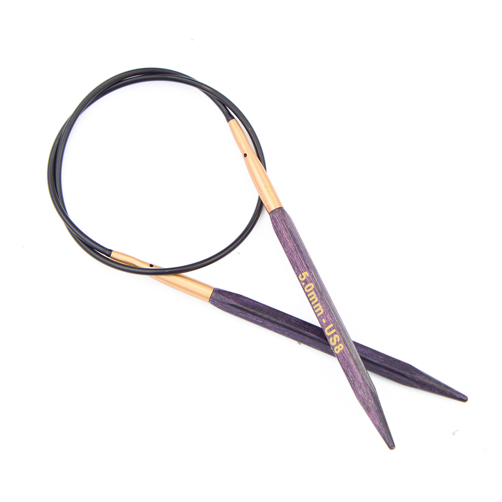 Knitpro 19097 Jádore rondbreinaald 100 cm 5 mm - Kaart