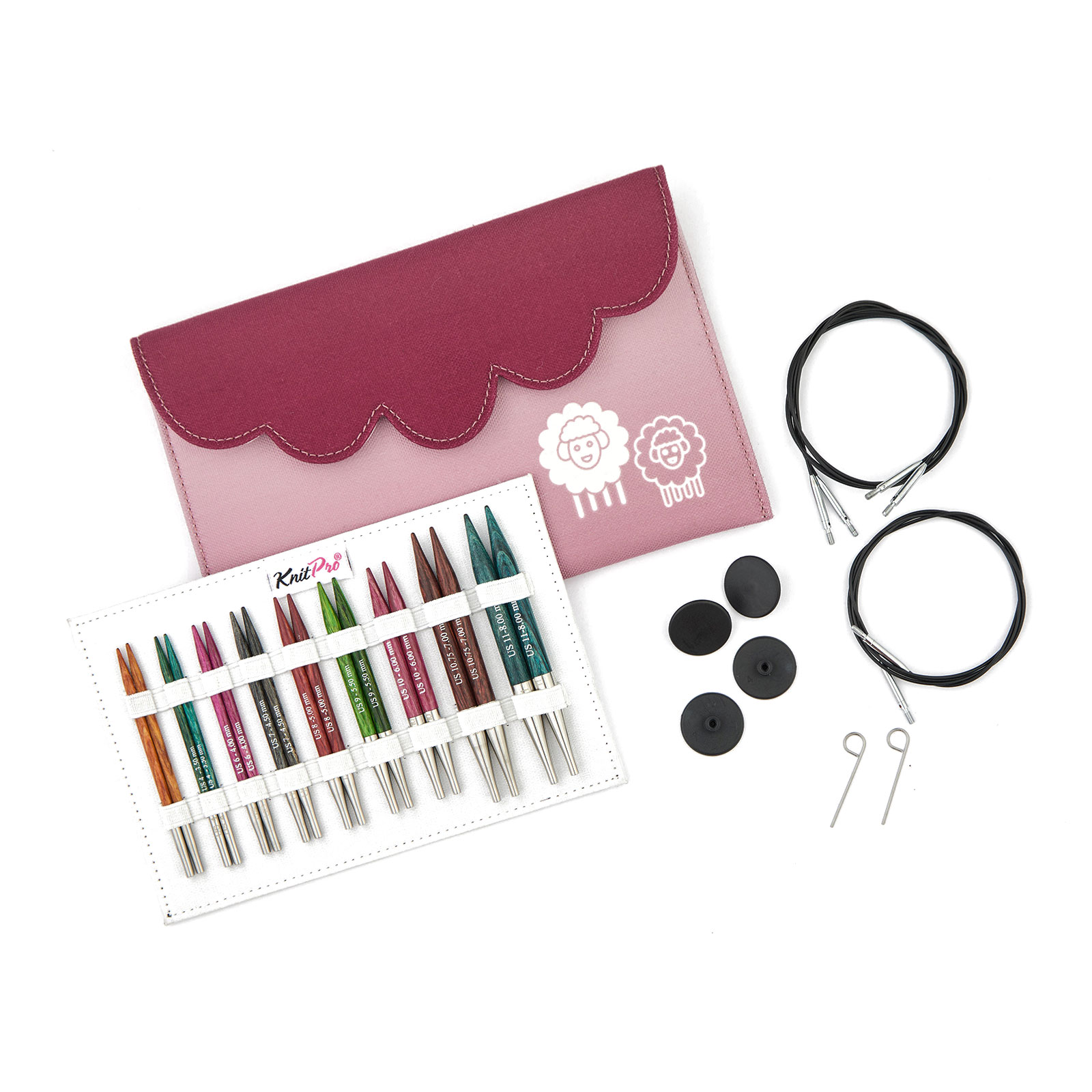 Knitpro 200637 Dreamz Deluxe speciaal verwisselbare breinaaldenset 10 cm - SET
