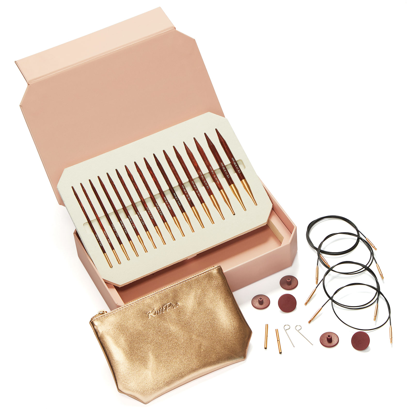 KnitPro 20718 SYMFONIE ROSE set verwisselbare breinaalden - SET