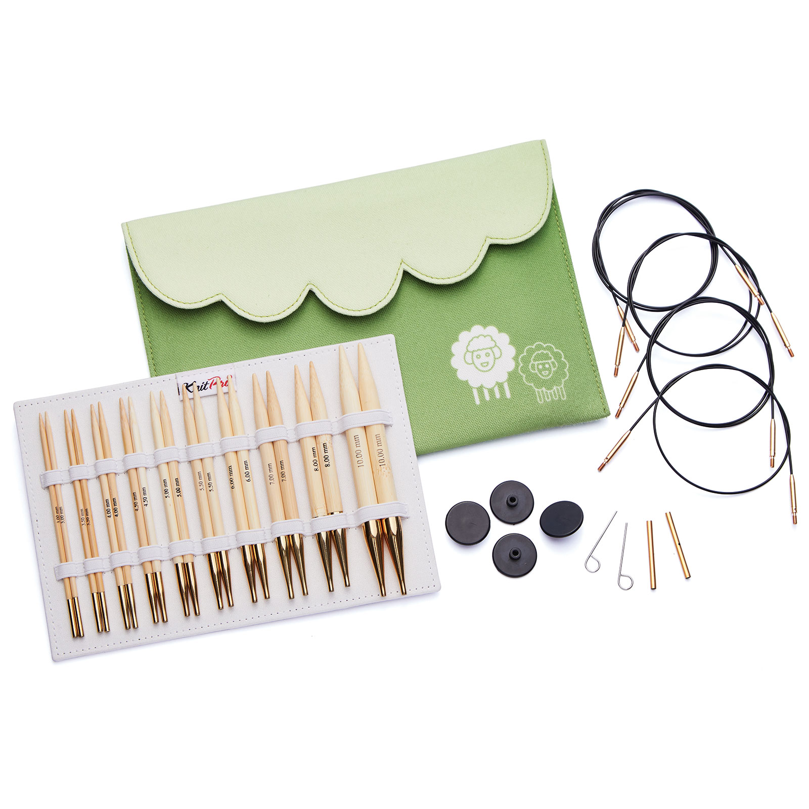 KnitPro 22553 Bamboo verwisselbare breinaaldenset - SET