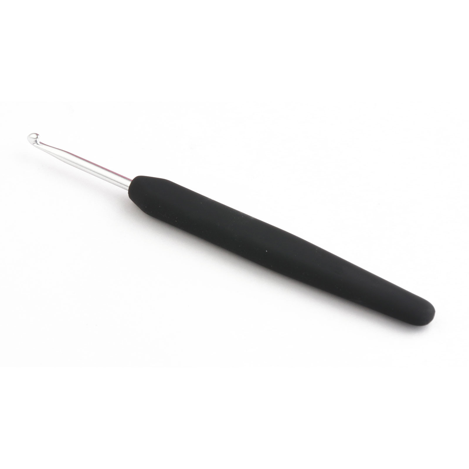 Knitpro 30899 Haaknaald aluminium 3,75 mm met zwart soft greep - Kaart