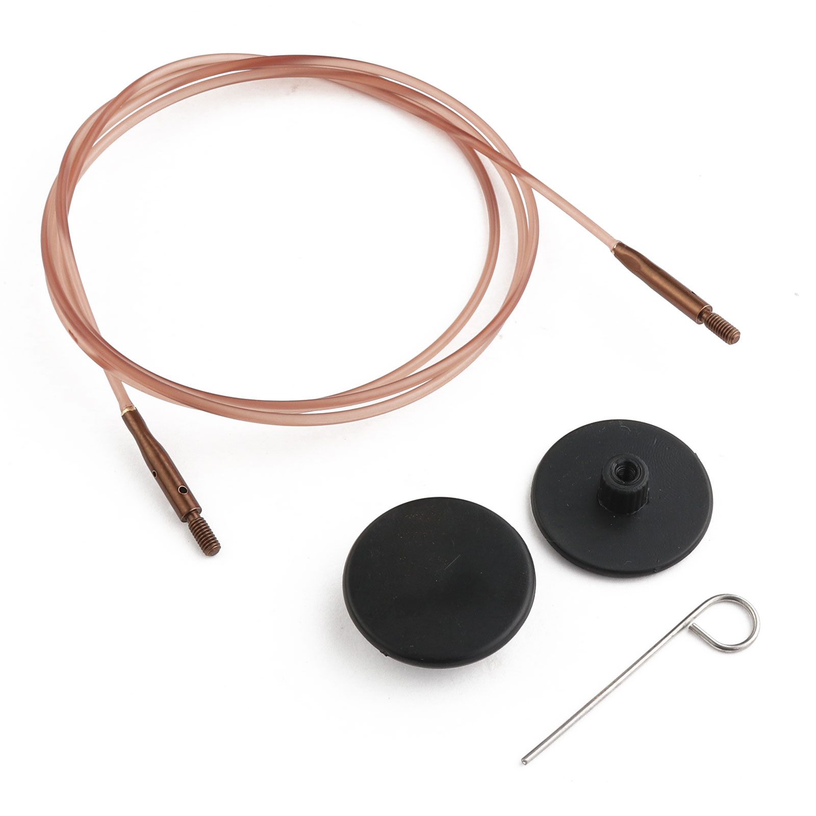 Knitpro 31295 Bruine Kabel 76 cm om 100 cm verwisselbare breinaalden te maken - Kaart