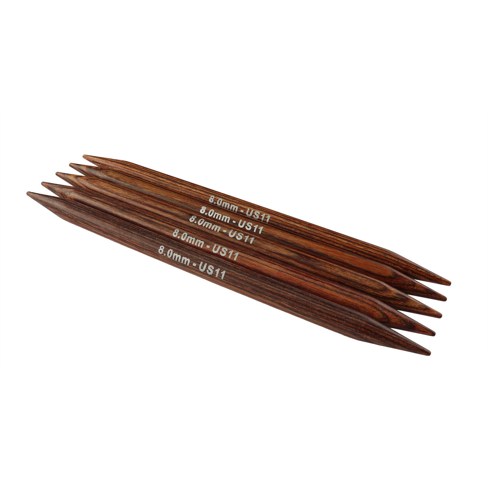 Knitpro 31316 Ginger Double pointed needles 12.5cm 8.00mm - Kaart