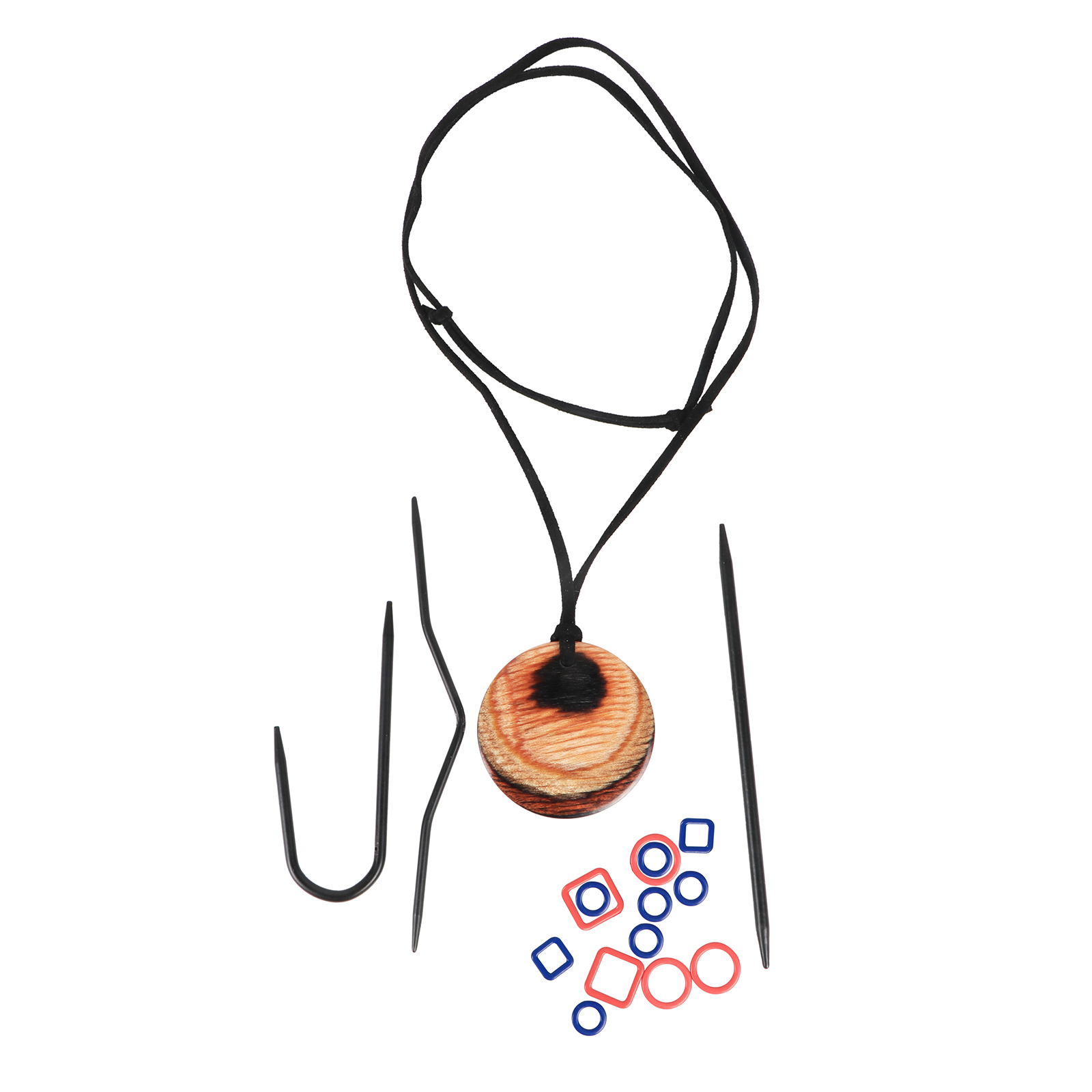 KnitPro 35015 Magnetische kettingketting voor breiers in natuurlijke tinten - SET