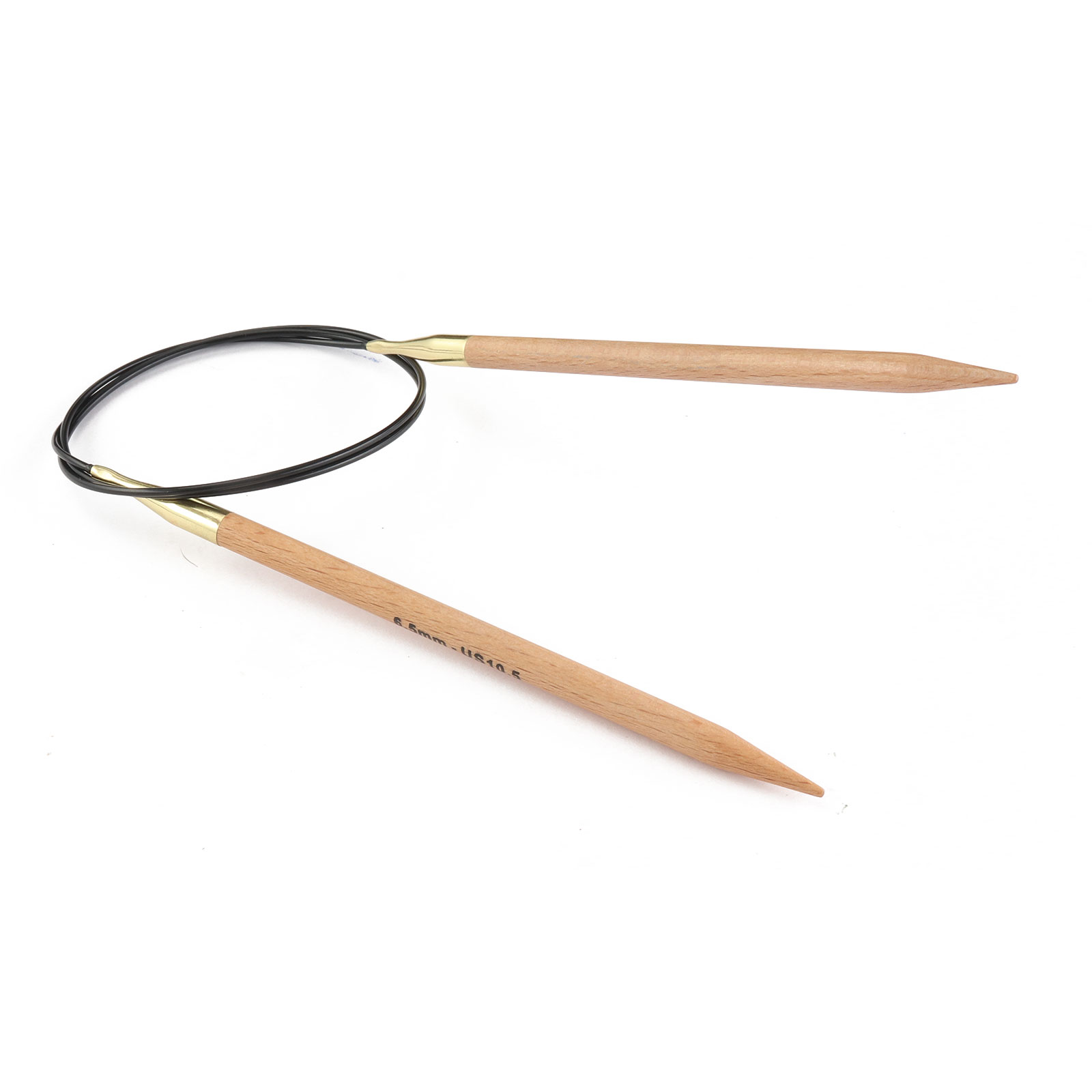 Knitpro 35343 Basic Beech rondbreinaald 100 cm 6,50 mm - Kaart