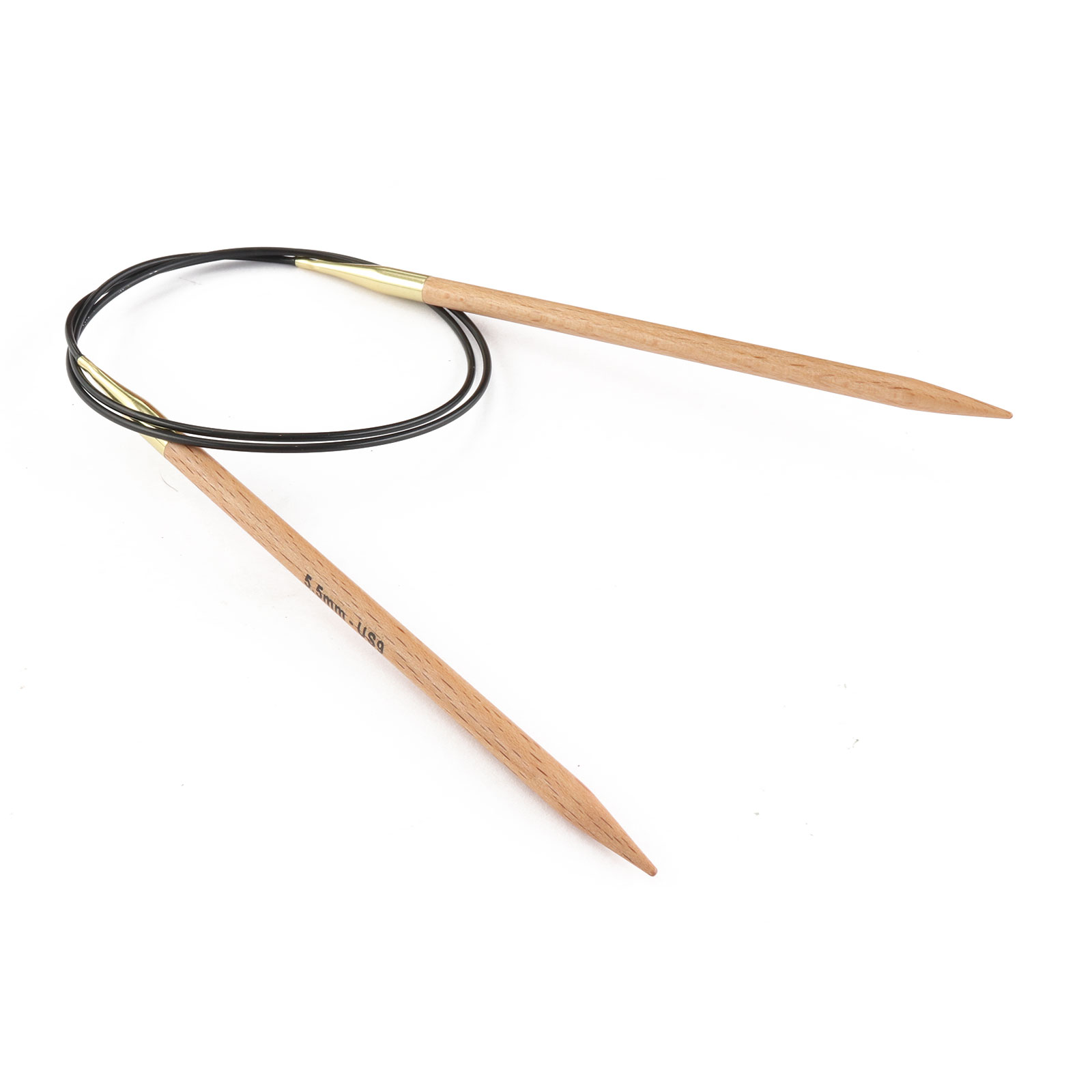 Knitpro 35361 Basix Beech rondbreinaald 150 cm 5,5 mm - Kaart