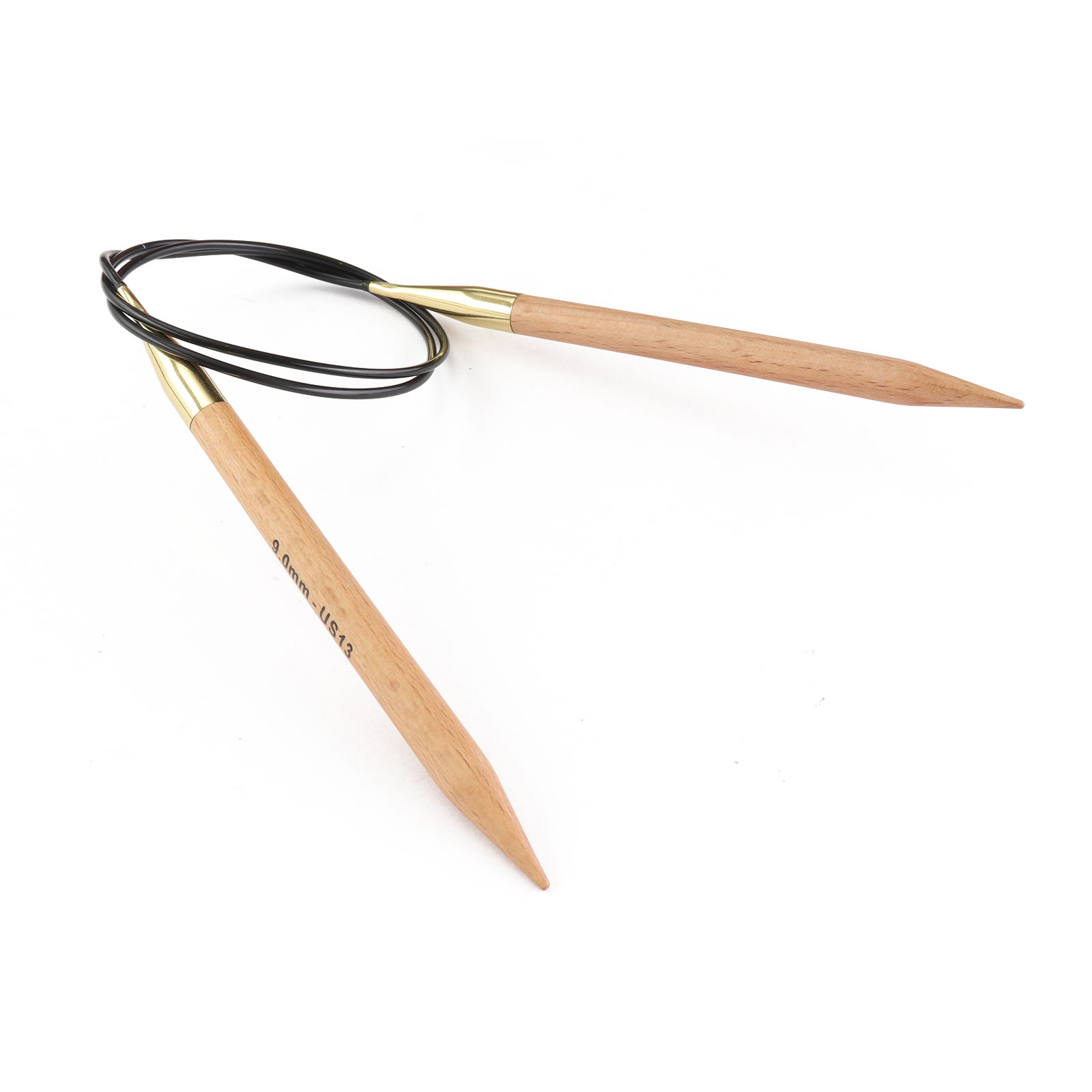 Knitpro 35366 Basix Beech rondbreinaald 150 cm 9 mm - Kaart