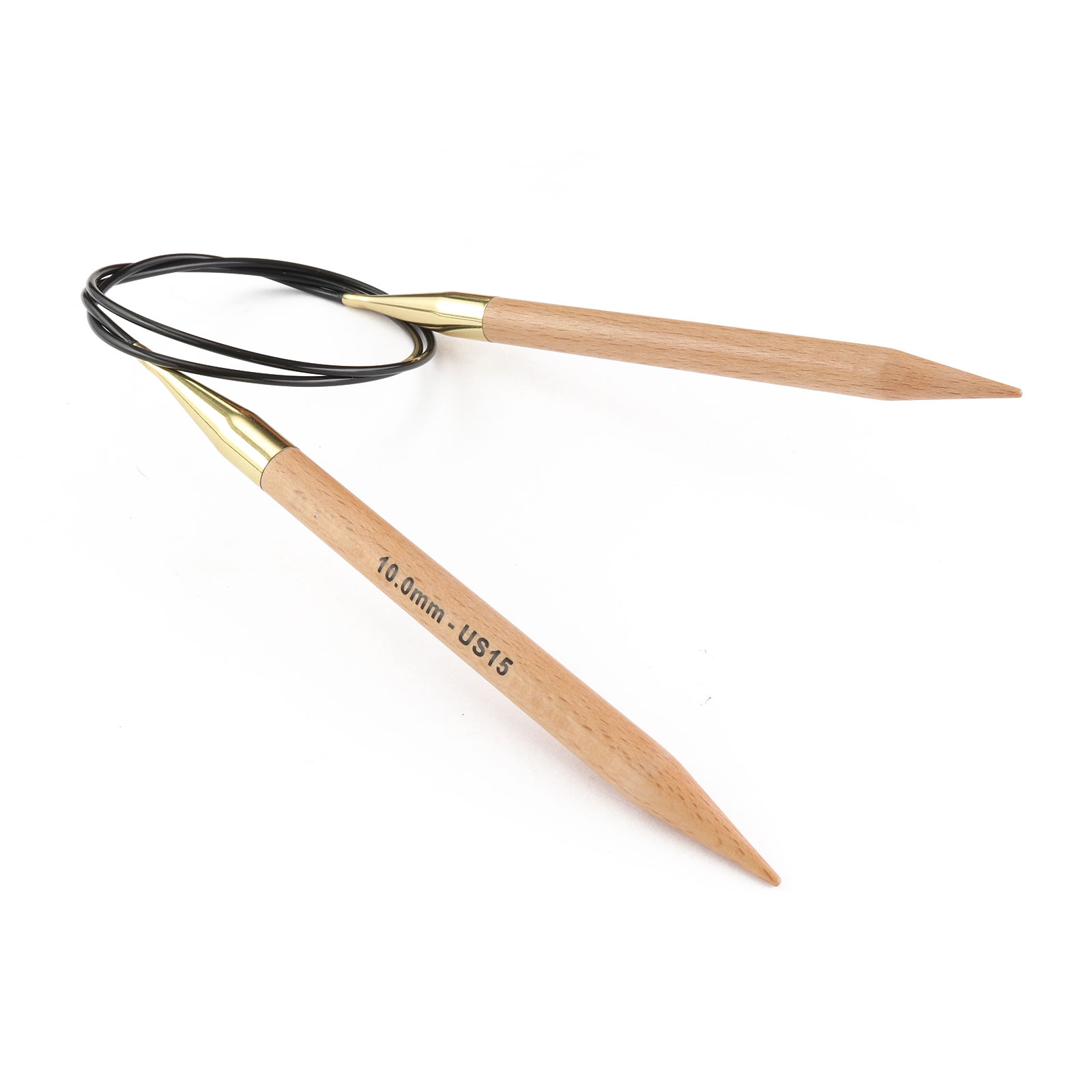 Knitpro 35367 Basix Beech rondbreinaald 150 cm 10 mm - Kaart