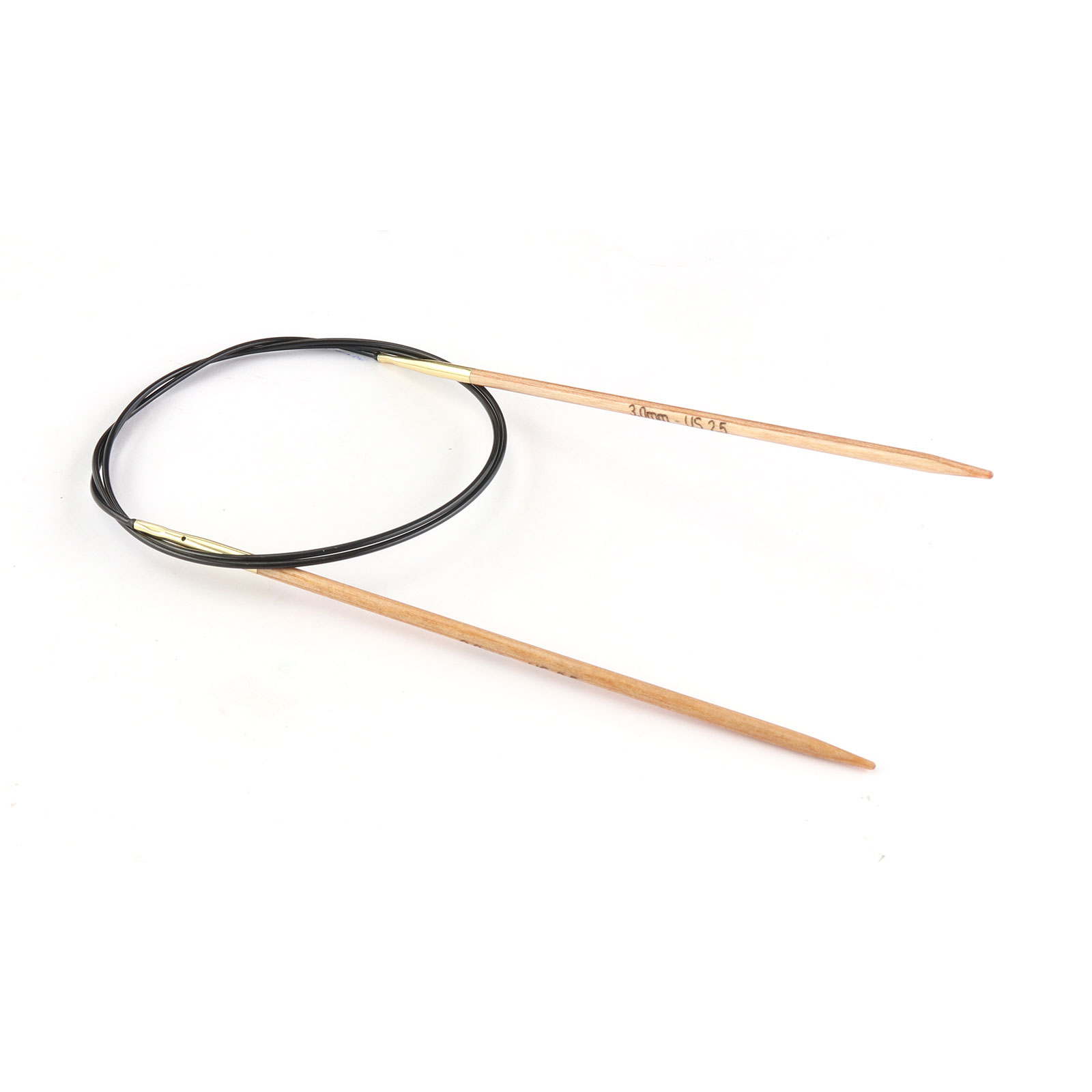 Knitpro 35400 Basix Beech rondbreinaald 120 cm 3 mm - Kaart