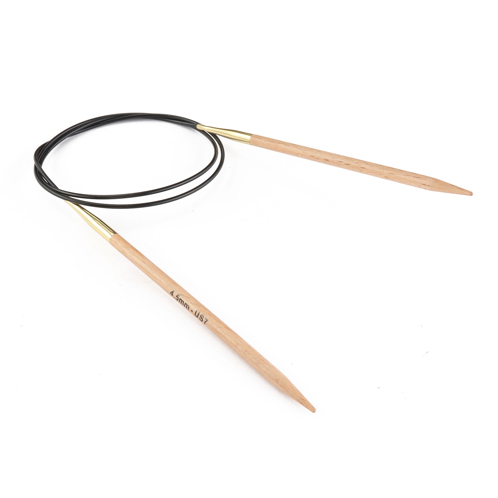 Knitpro 35405 Basix Beech rondbreinaald 120 cm 4,5 mm - Kaart