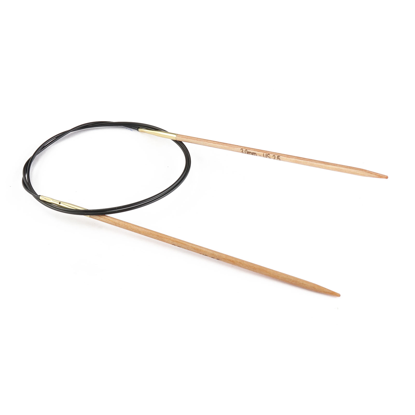 Knitpro 35410 Basix Beech rondbreinaald 150 cm 3 mm - Kaart
