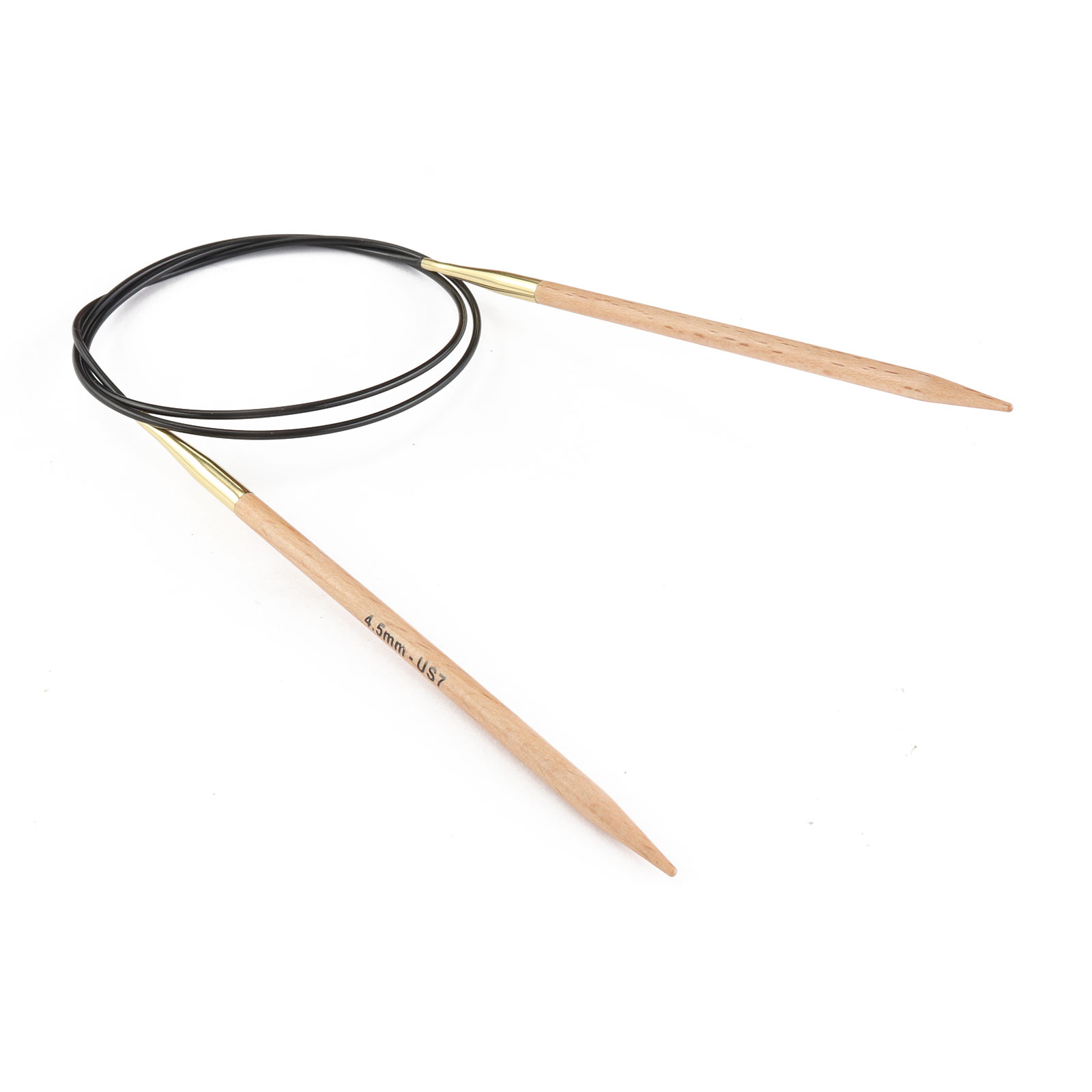 Knitpro 35415 Basix Beech rondbreinaald 150 cm 4,5 mm - Kaart