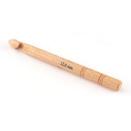 Knitpro 35708 Basix Enkelzijdige Haaknaald 12mm - Kaart