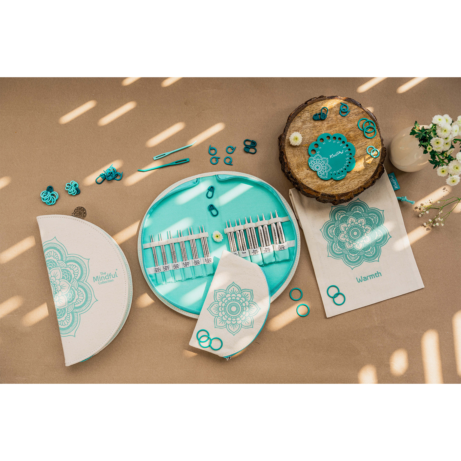 Knitpro 36301 Mindful Gratitude Verwisselbare breinaaldenset 13 cm 3 t/m 12 mm - SET