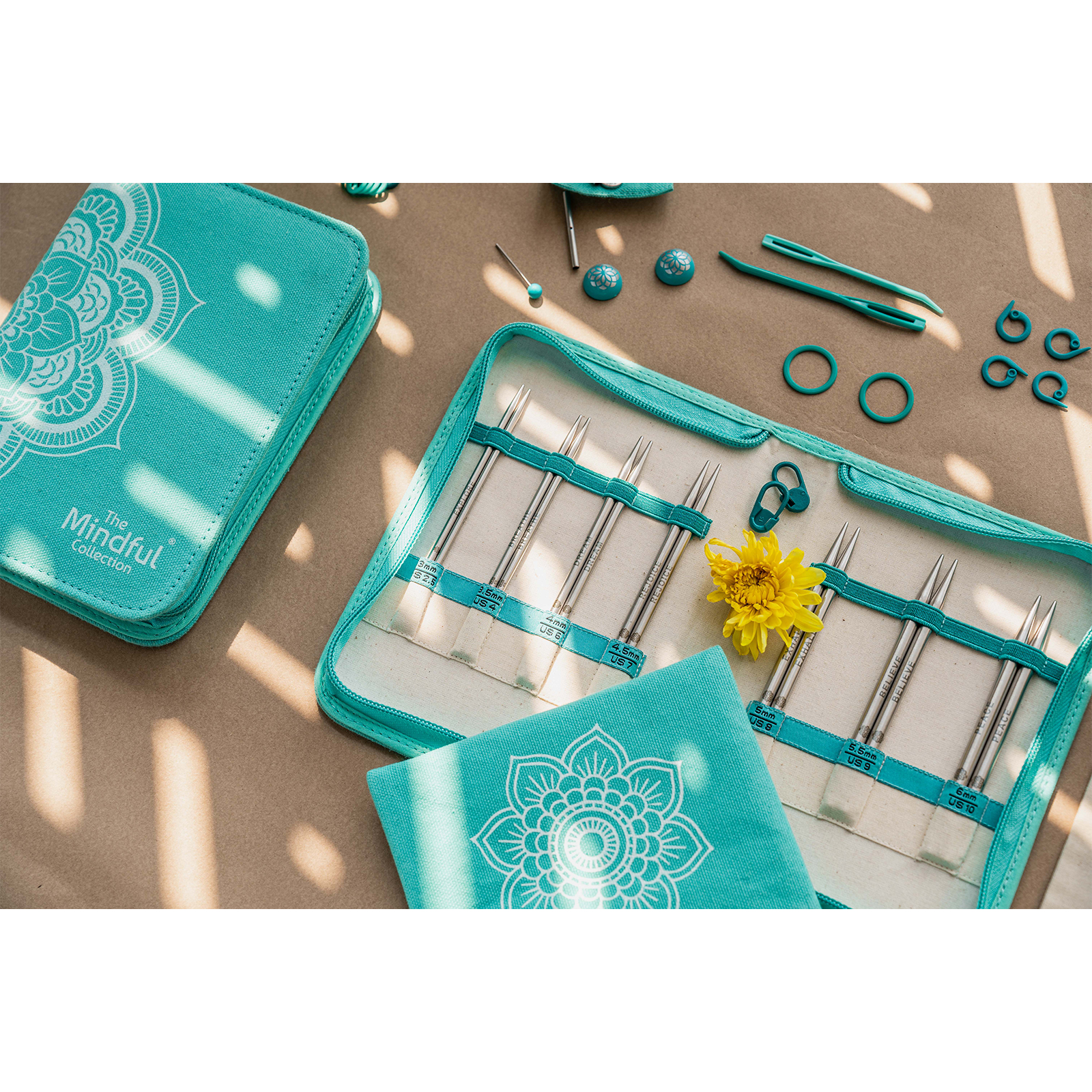 Knitpro 36302 Mindful Believe Verwisselbare breinaaldenset 13 cm 3 t/m 6 mm - SET