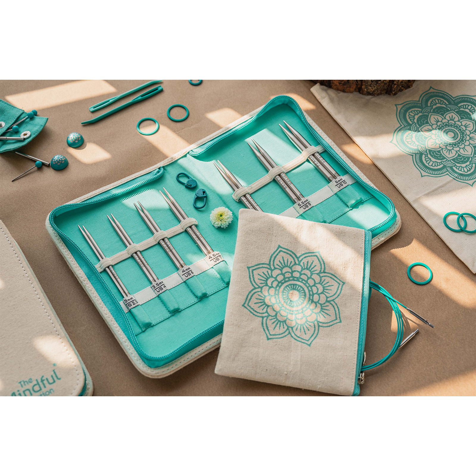 Knitpro 36311 Mindful Kindness Verwisselbare breinaaldenset 10 cm 3 t/m 6 mm - SET