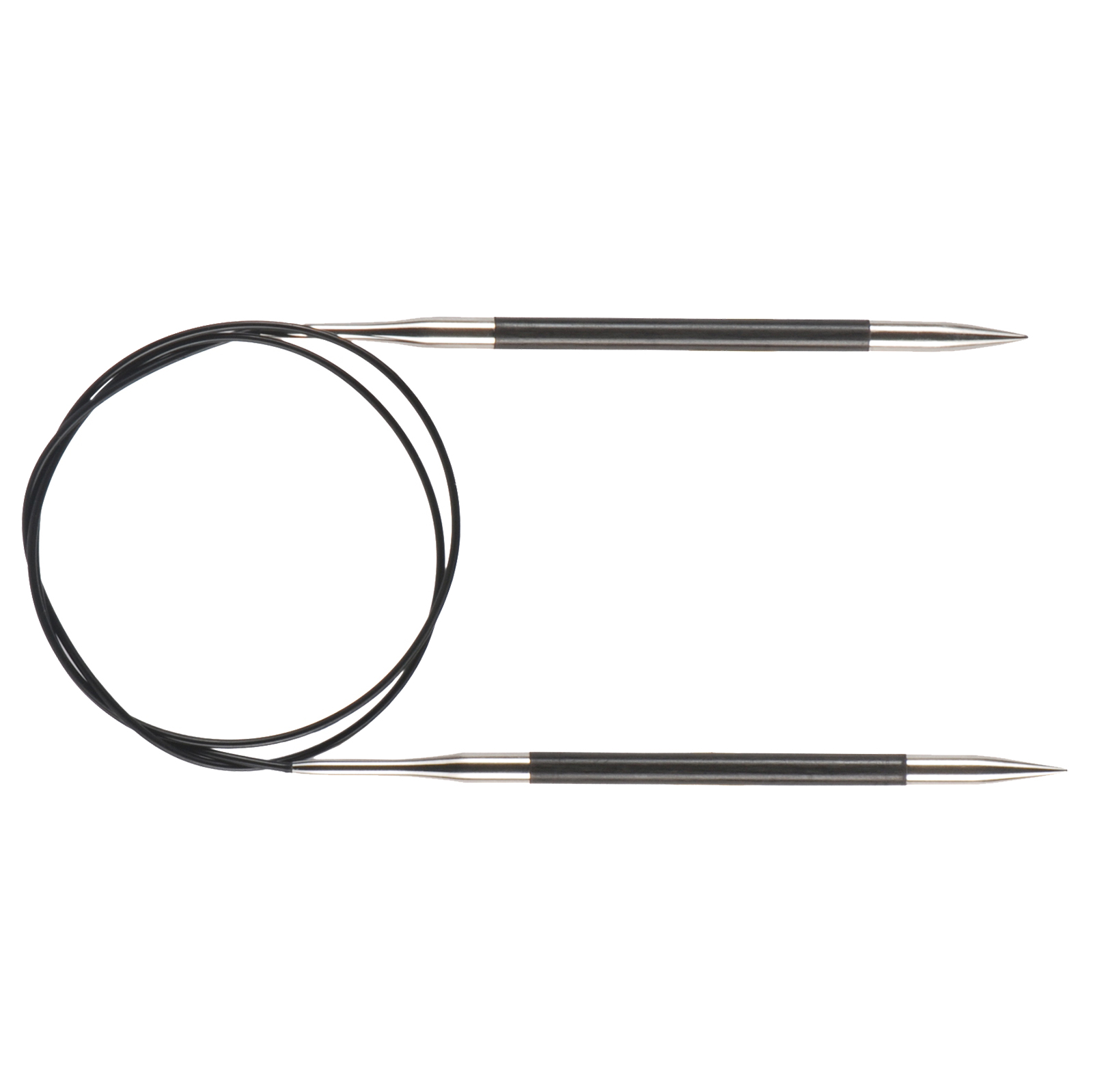 KnitPro 41166 Karbonz Rondbreinaalden 60 cm 3.50mm - Kaart