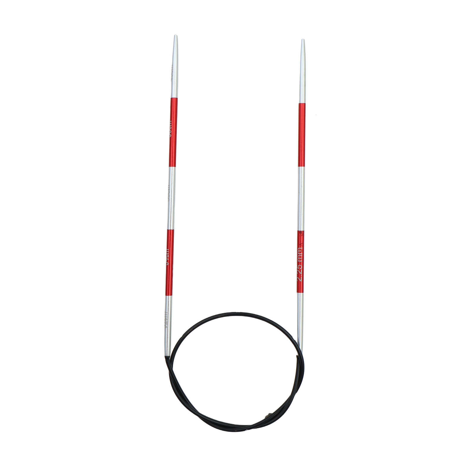 KnitPro 42042 Smartsix Rondbreinaalden 40 cm (Rood) 2,25 mm - Kaart