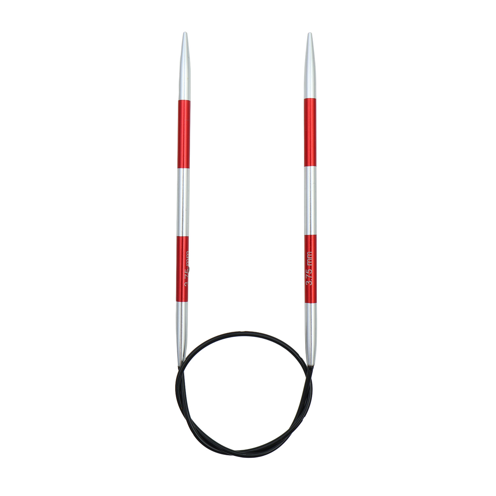 KnitPro 42048 Smartsix Rondbreinaalden 40 cm (Rood) 3,75 mm - Kaart