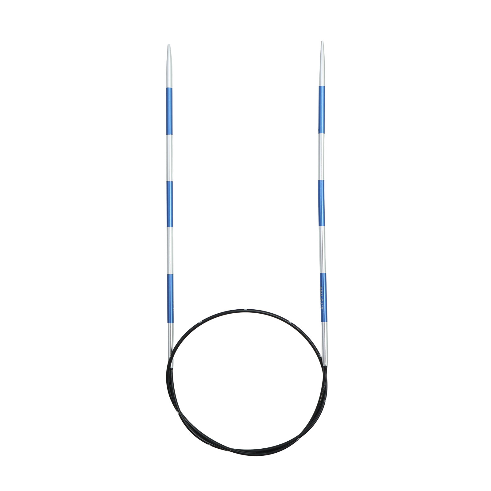 KnitPro 42064 Smartsix Rondbreinaalden 60 cm (Blauw) 2,75 mm - Kaart