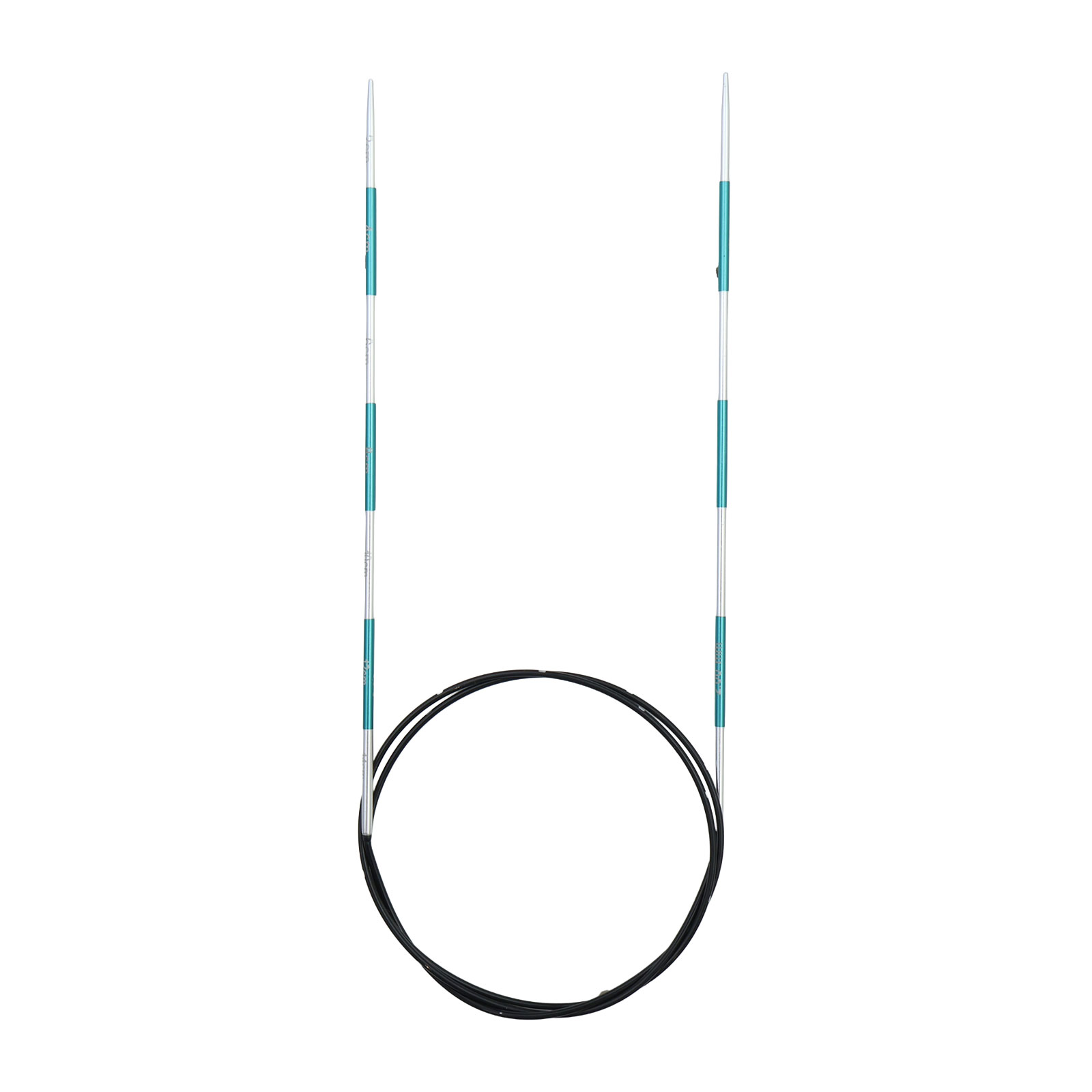 KnitPro 42081 Smartsix Rondbreinaalden 80 cm (Groen) 2,00 mm - Kaart