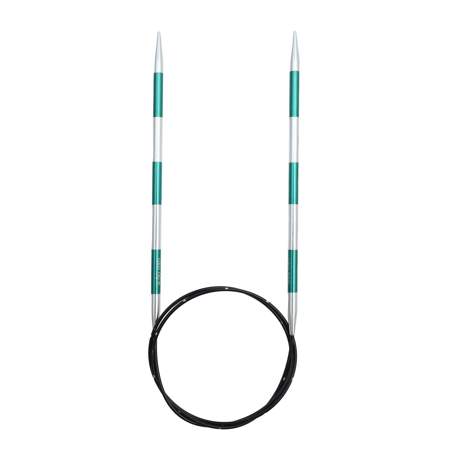 KnitPro 42090 Smartsix Rondbreinaalden 80 cm (Groen) 4,50 mm - Kaart