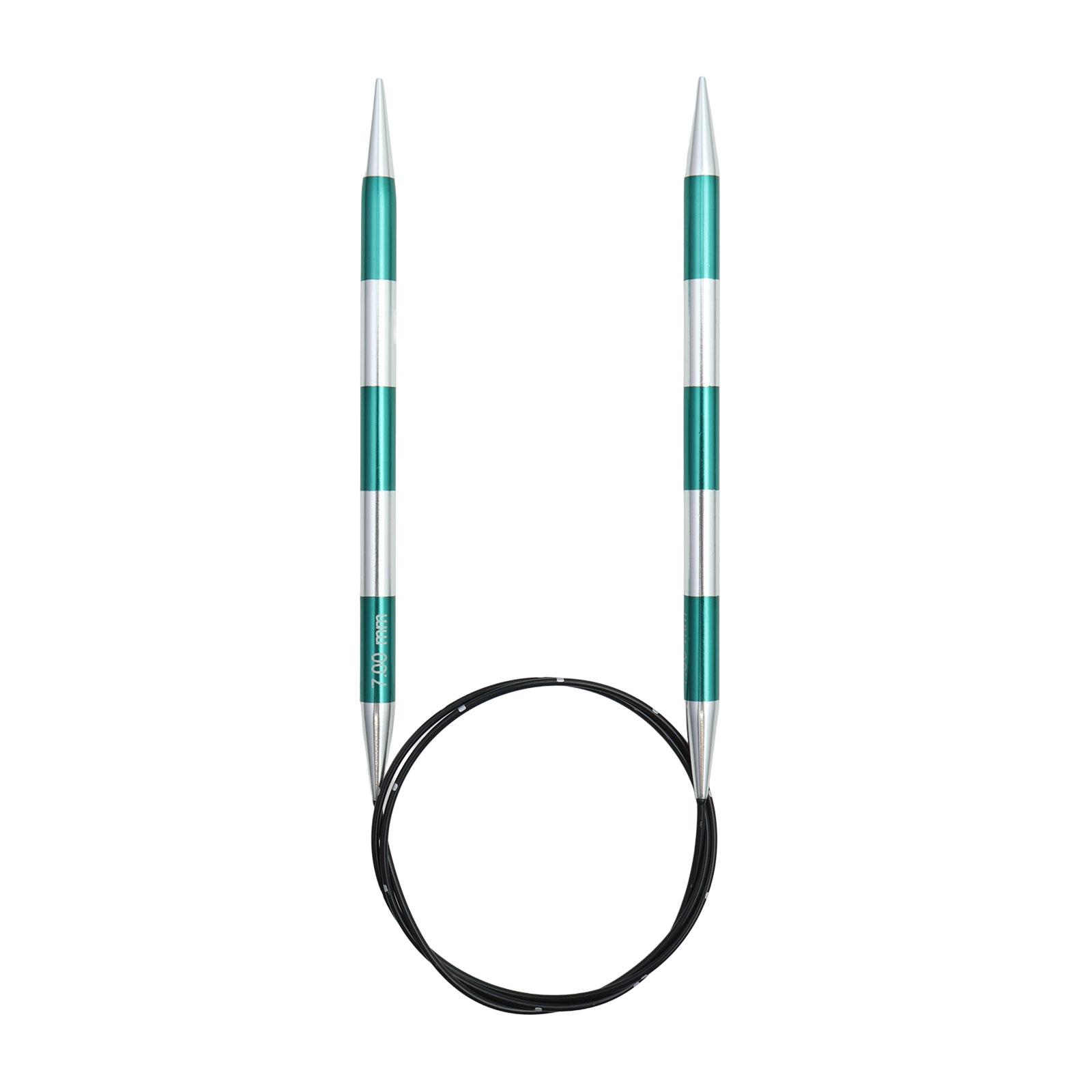 KnitPro 42095 Smartsix Rondbreinaalden 80 cm (Groen) 7,00 mm - Kaart