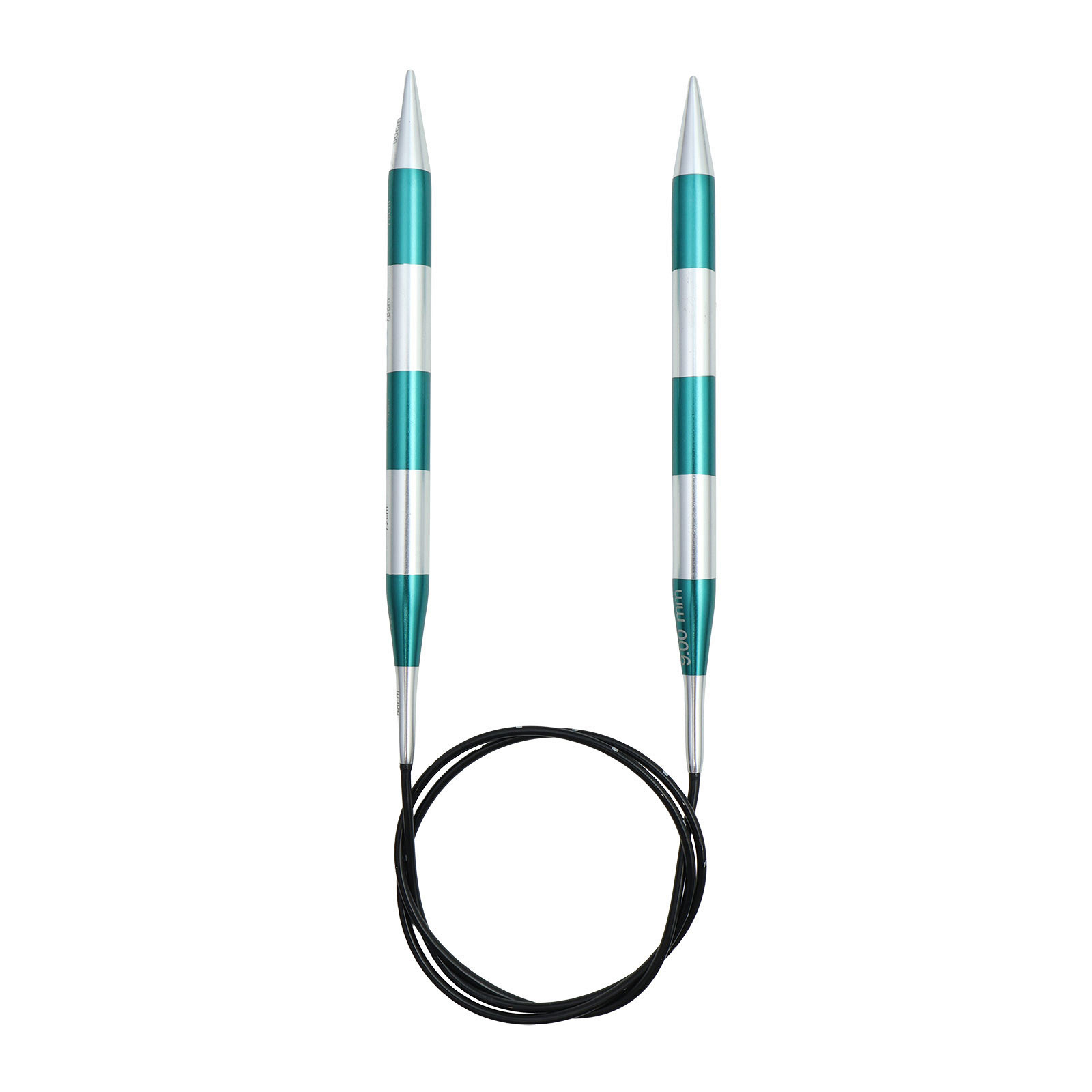 KnitPro 42097 Smartsix Rondbreinaalden 80cm (Groen) 9.00mm - Kaart