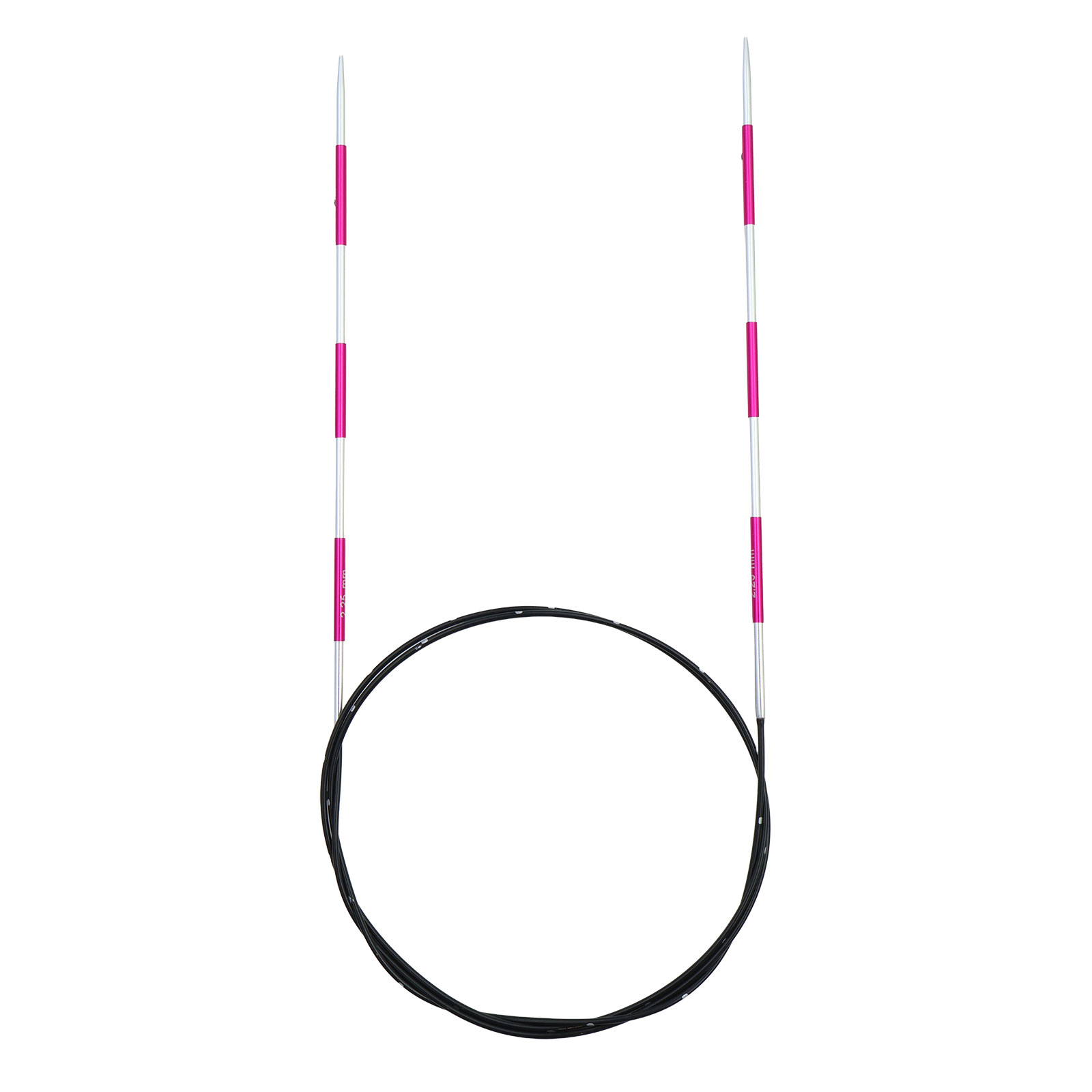 KnitPro 42102 Smartsix Rondbreinaalden 100 cm (Roze) 2,25 mm - Kaart