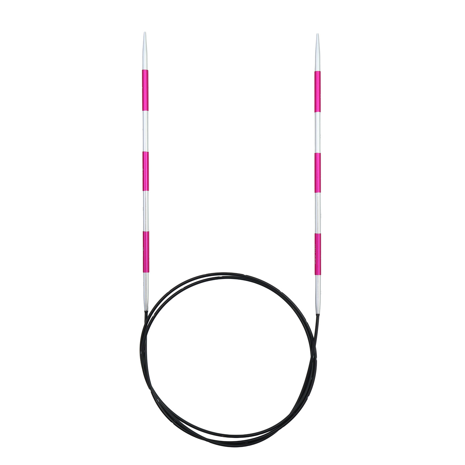 KnitPro 42106 Smartsix Rondbreinaalden 100 cm (Roze) 3,25 mm - Kaart