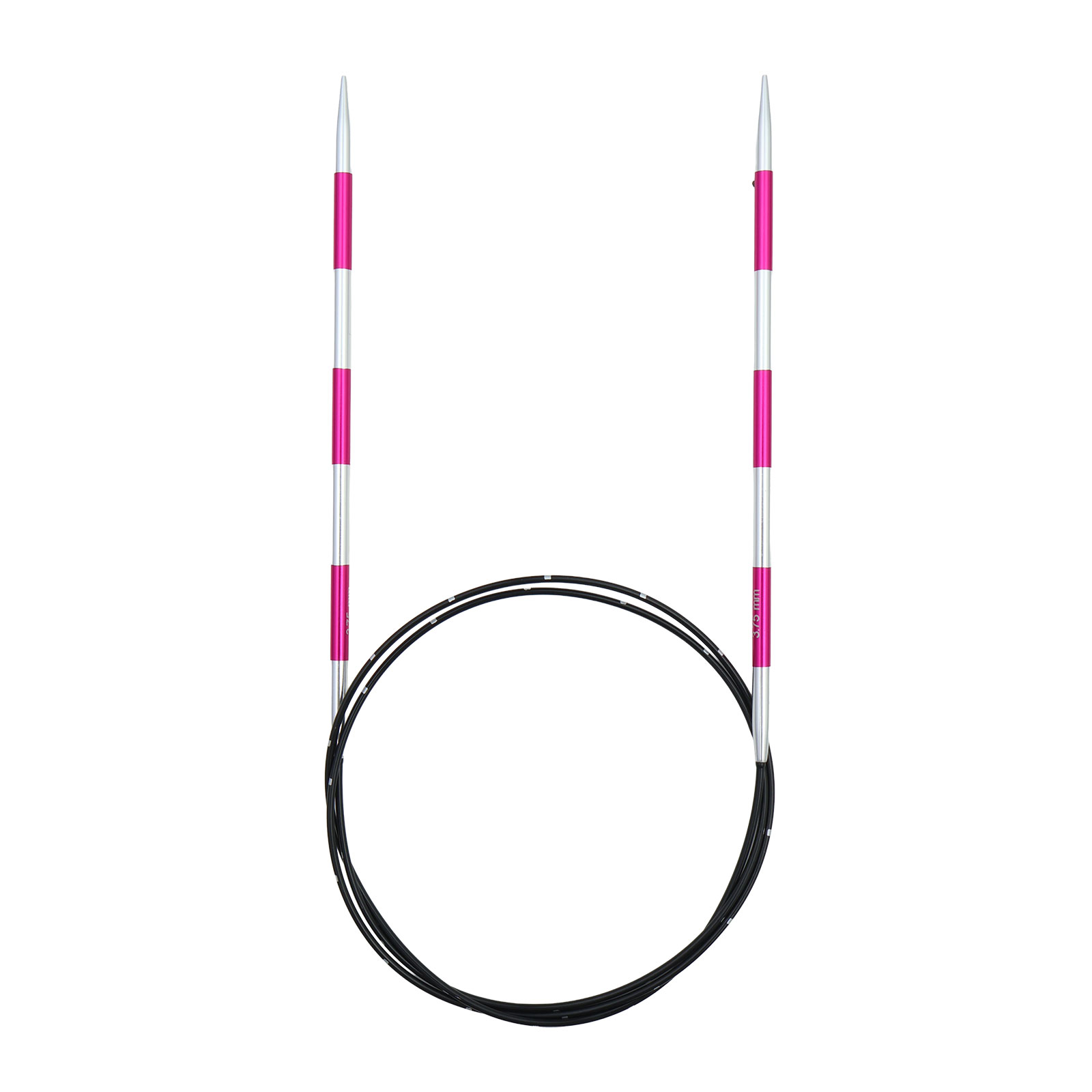 KnitPro 42108 Smartsix Rondbreinaalden 100 cm (Roze) 3,75 mm - Kaart