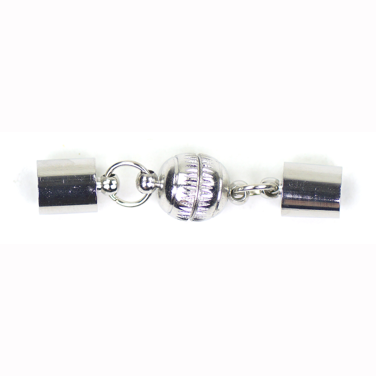 Kumihimo 045.1019 Magneetsluiting platinum 8mm - Kaart