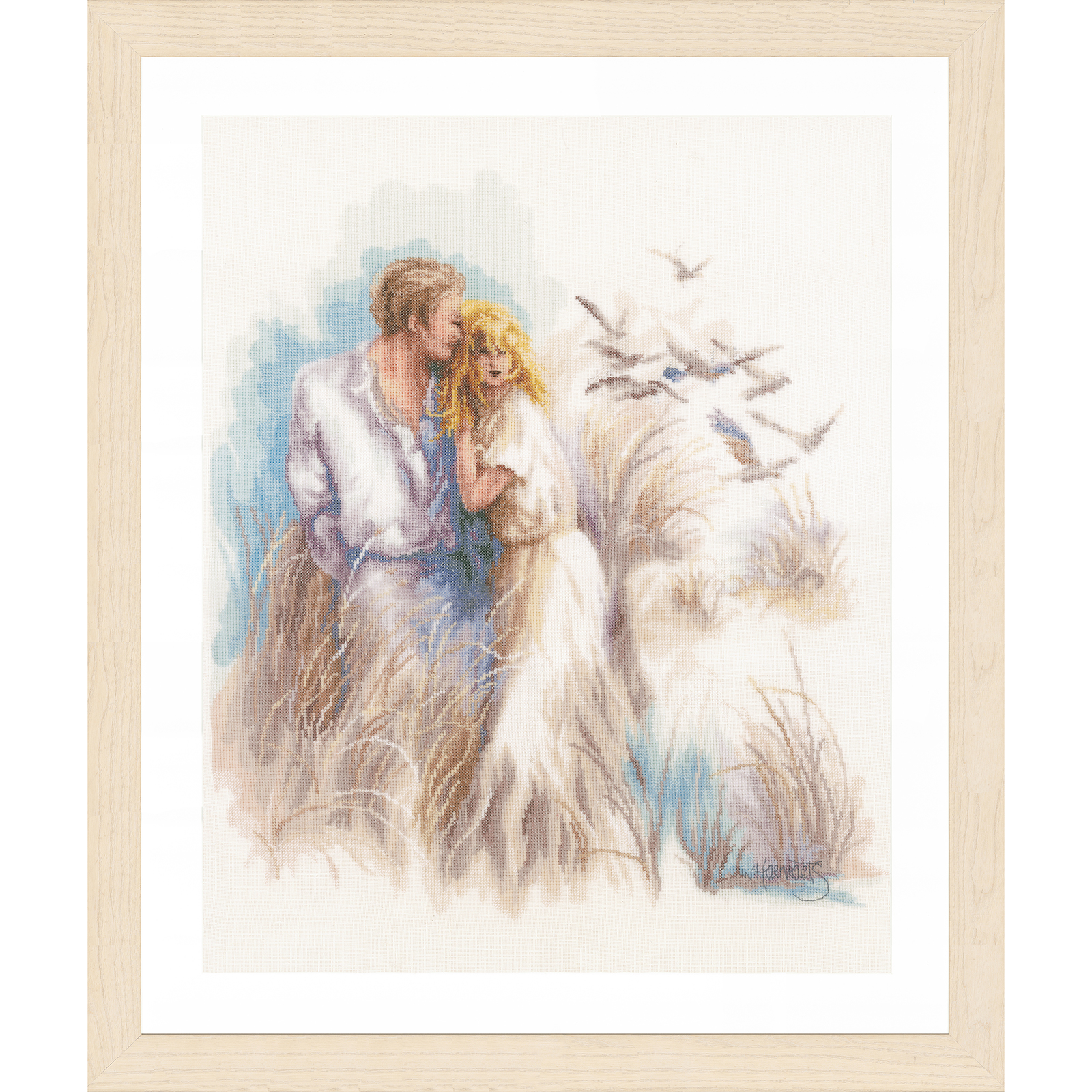 Lanarte PN-0180471 Borduurpakket telpatroon Close Harmony ca. 38 x 44 cm - STUK