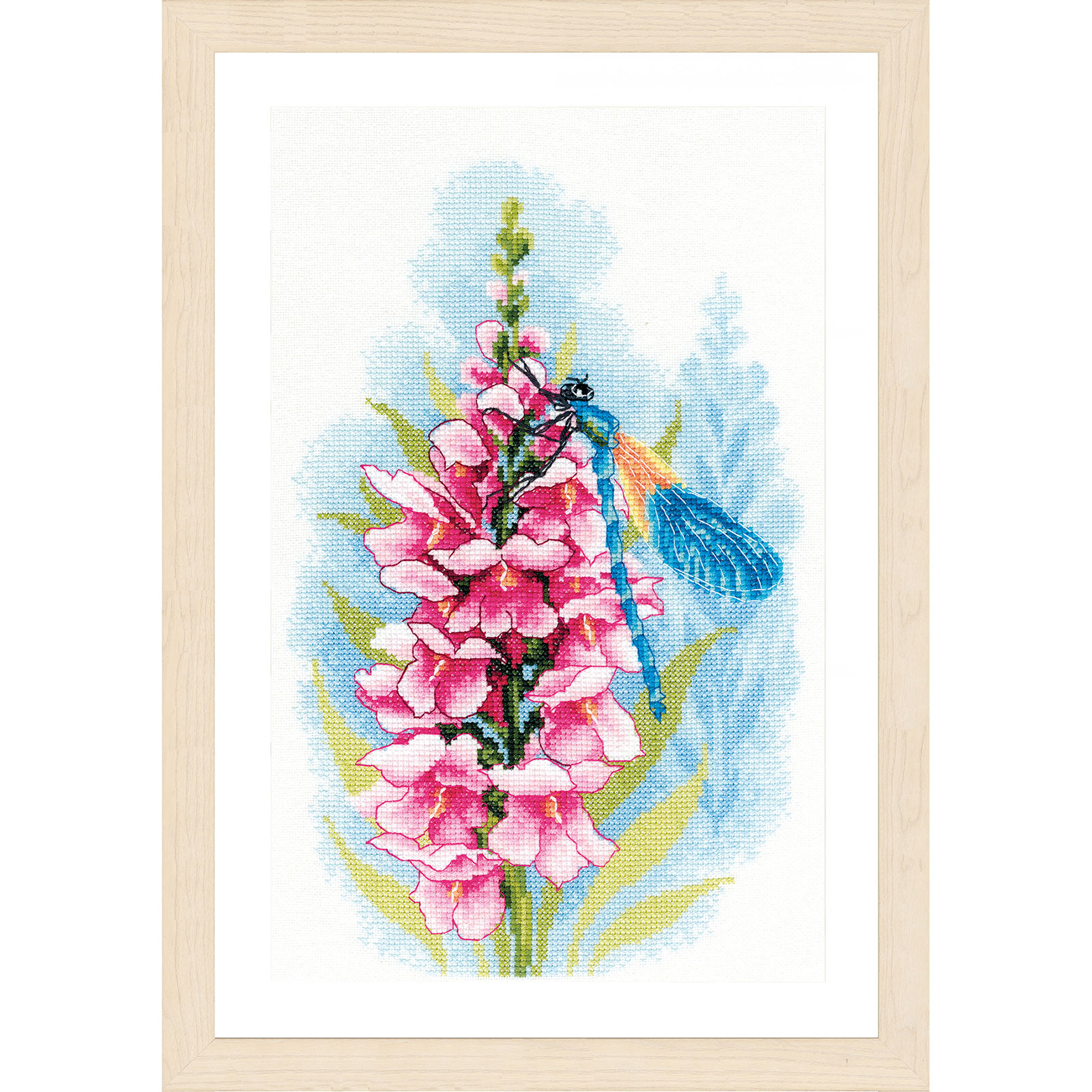 Lanarte PN0194925 Borduurpakket telpatroon Libelle - STUK