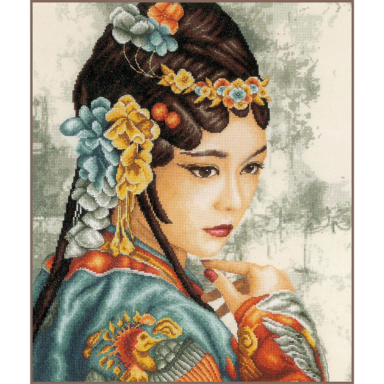 LanArte PN-0201449 Telpakket kit Phoenix thoughts ca. 40x49cm - STUK