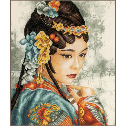 LanArte PN-0201449 Telpakket kit Phoenix thoughts ca. 40x49cm - STUK