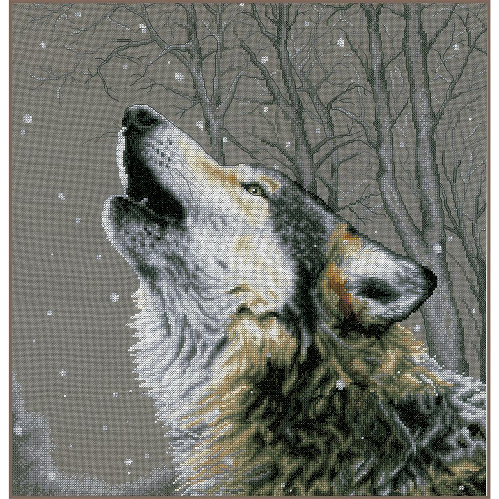 Lanarte PN0202607 Telpakket kit Huilen naar de sterren 42 x 44cm - STUK