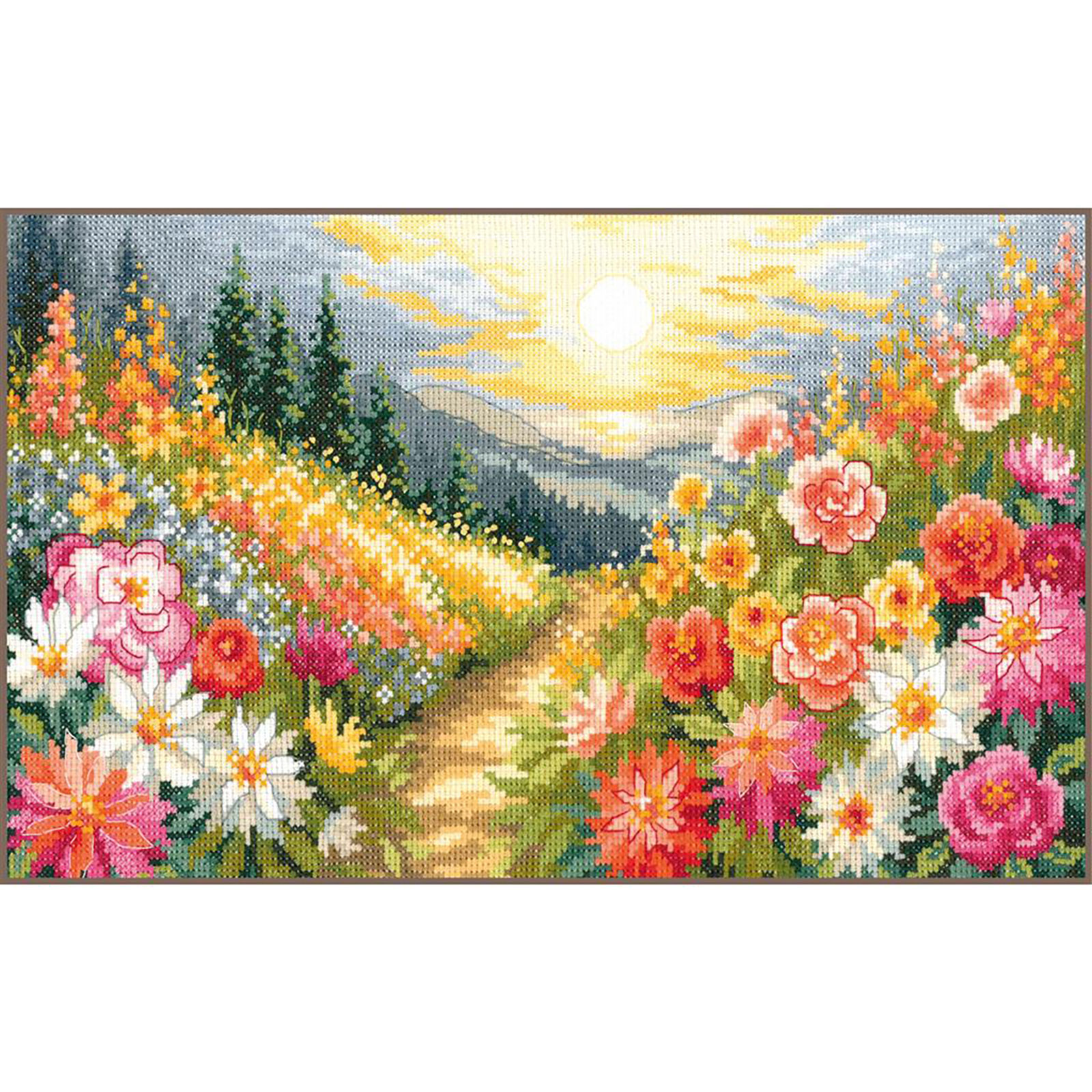 Lanarte PN-0214324 Telpakket kit A walk through colors 38x21cm - STUK