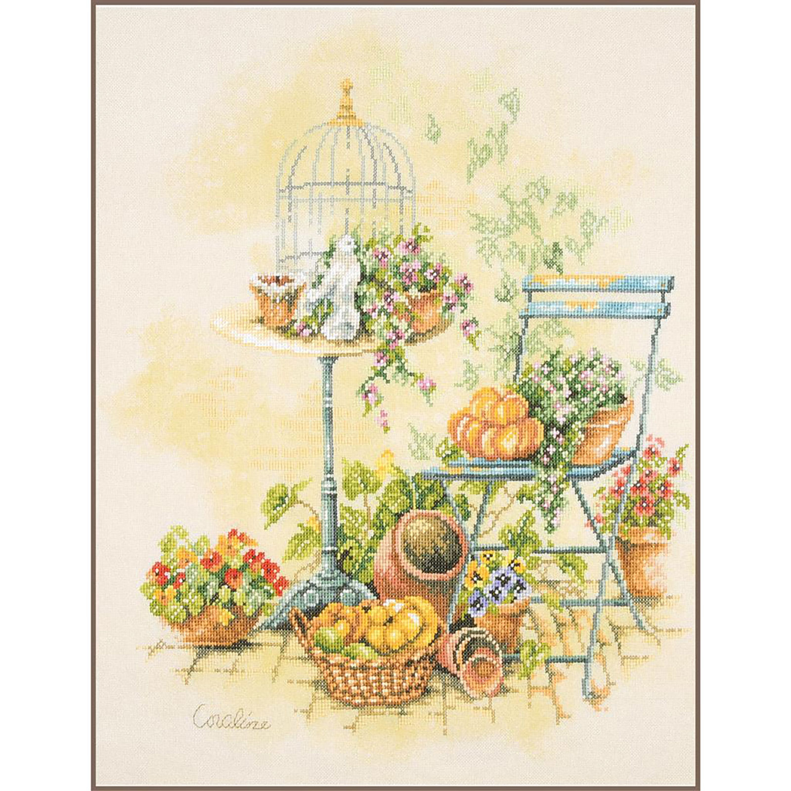 Lanarte PN-0216152 Telpakket kit Free from the birdcage 37x43cm - STUK