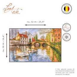 Lanarte PN-0216170 Telpakket kit Brugge 52x36cm - STUK